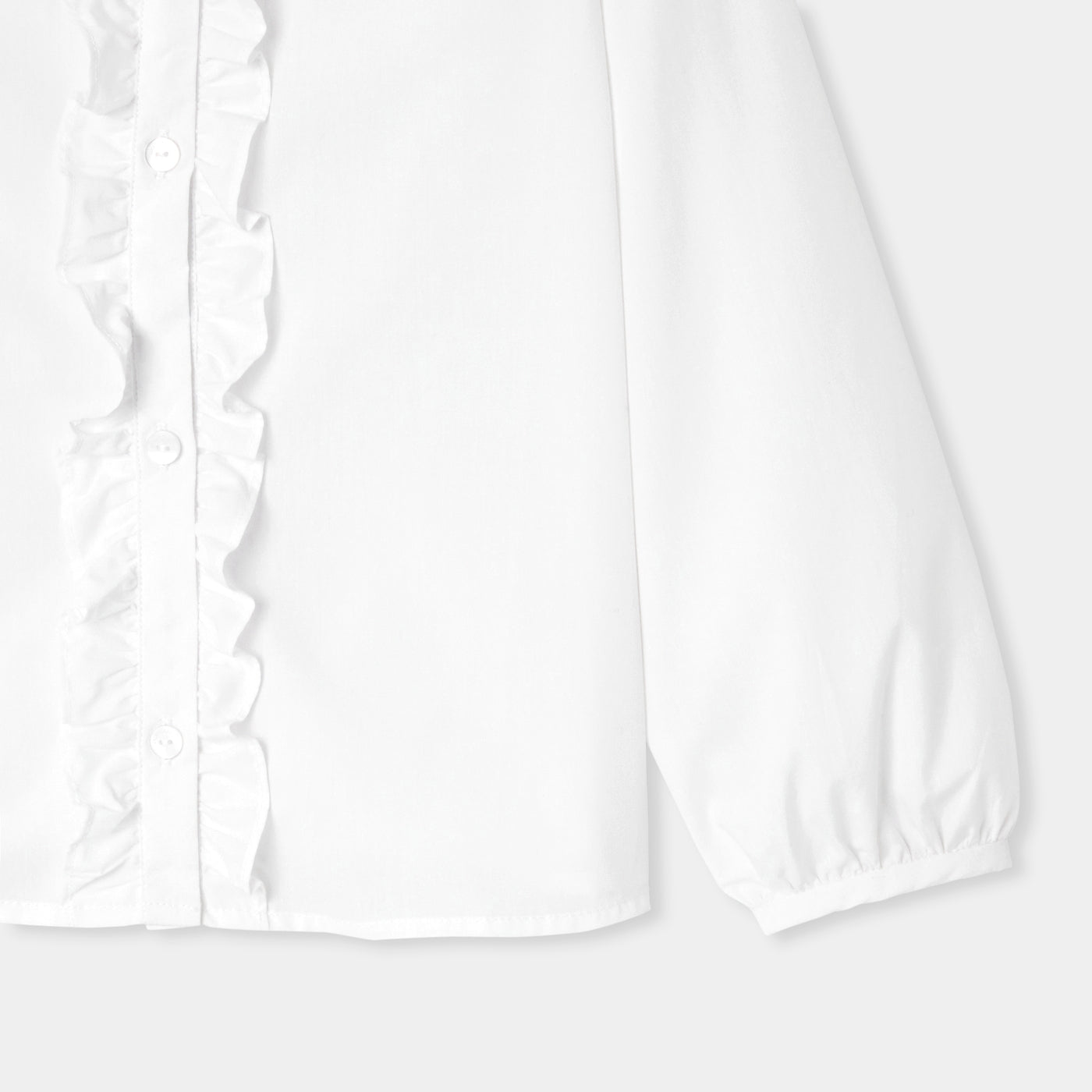 Girl poplin shirt