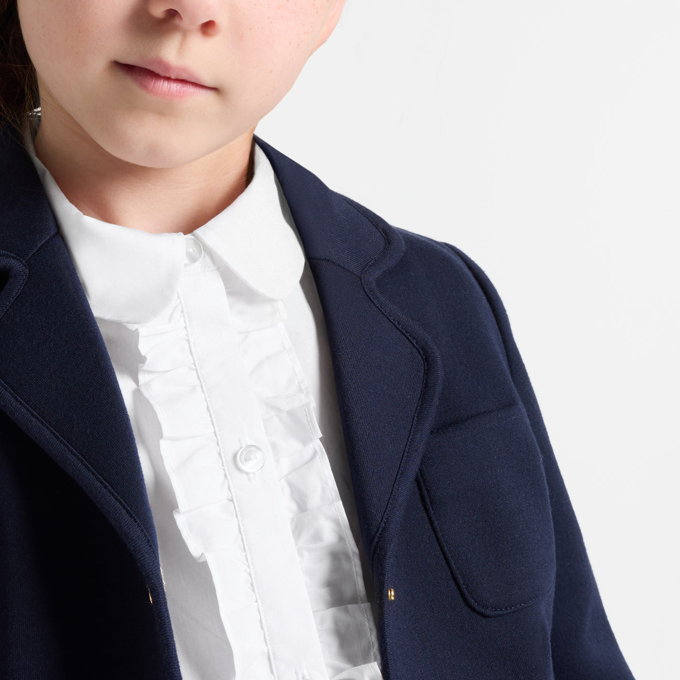 Girl poplin shirt