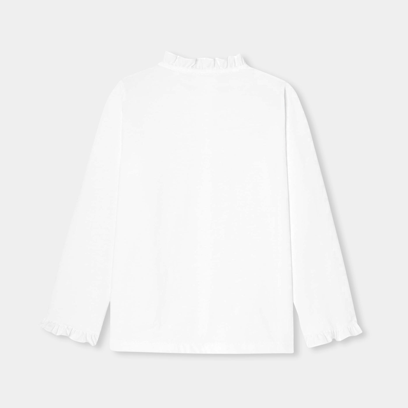 Girl blouse in cotton jersey