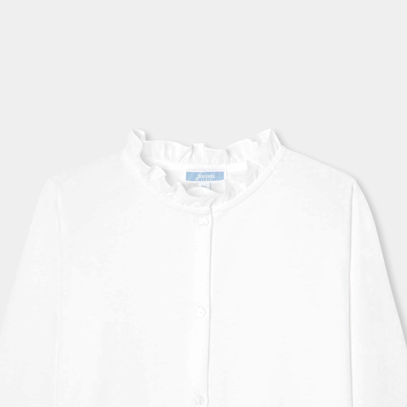 Girl blouse in cotton jersey