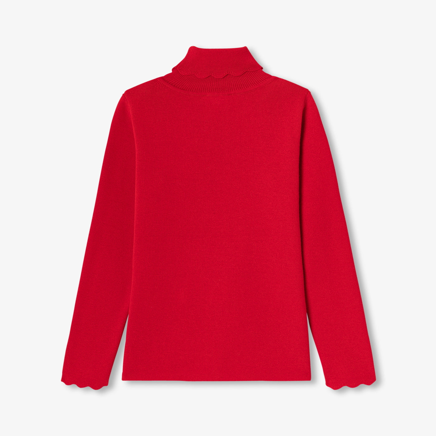 Girl turtleneck sweater