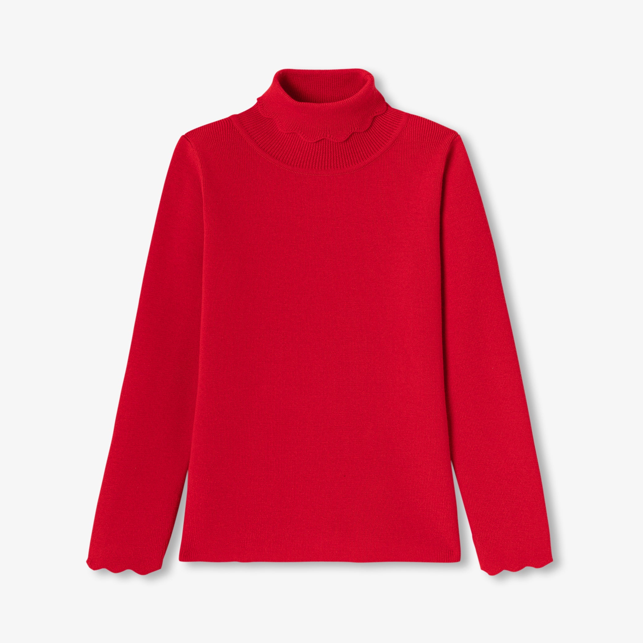 Girl turtleneck sweater