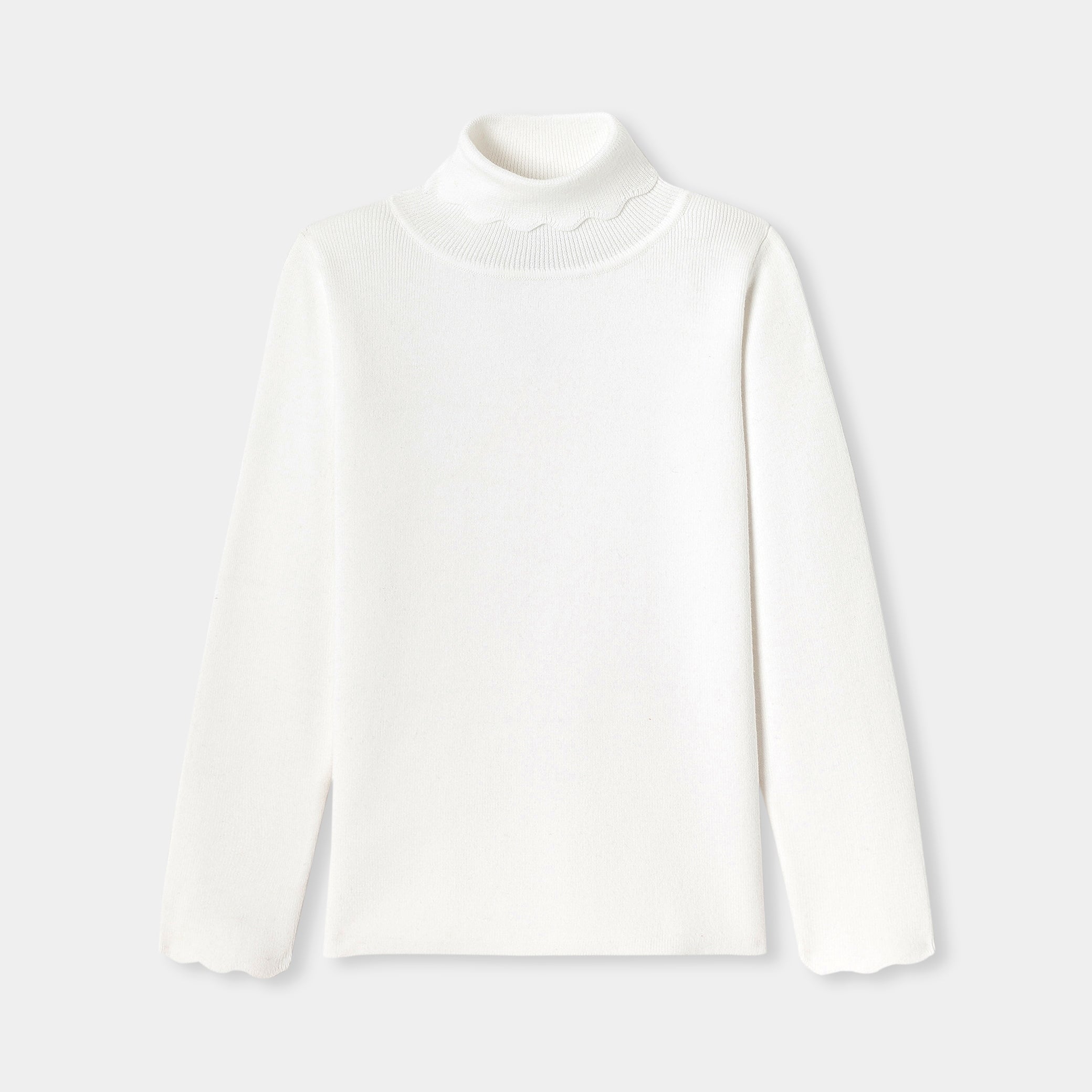 Girl turtleneck sweater