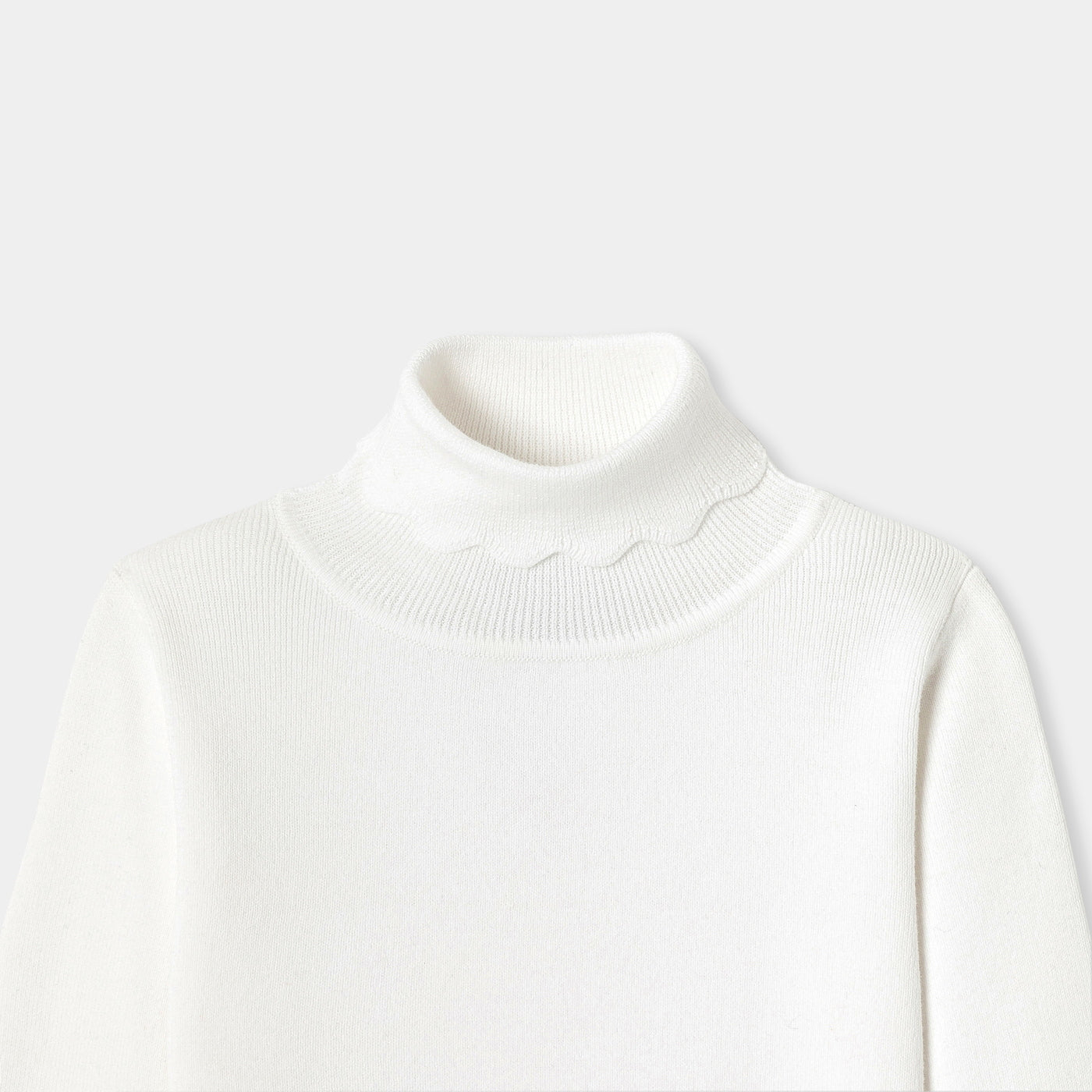 Girl turtleneck sweater