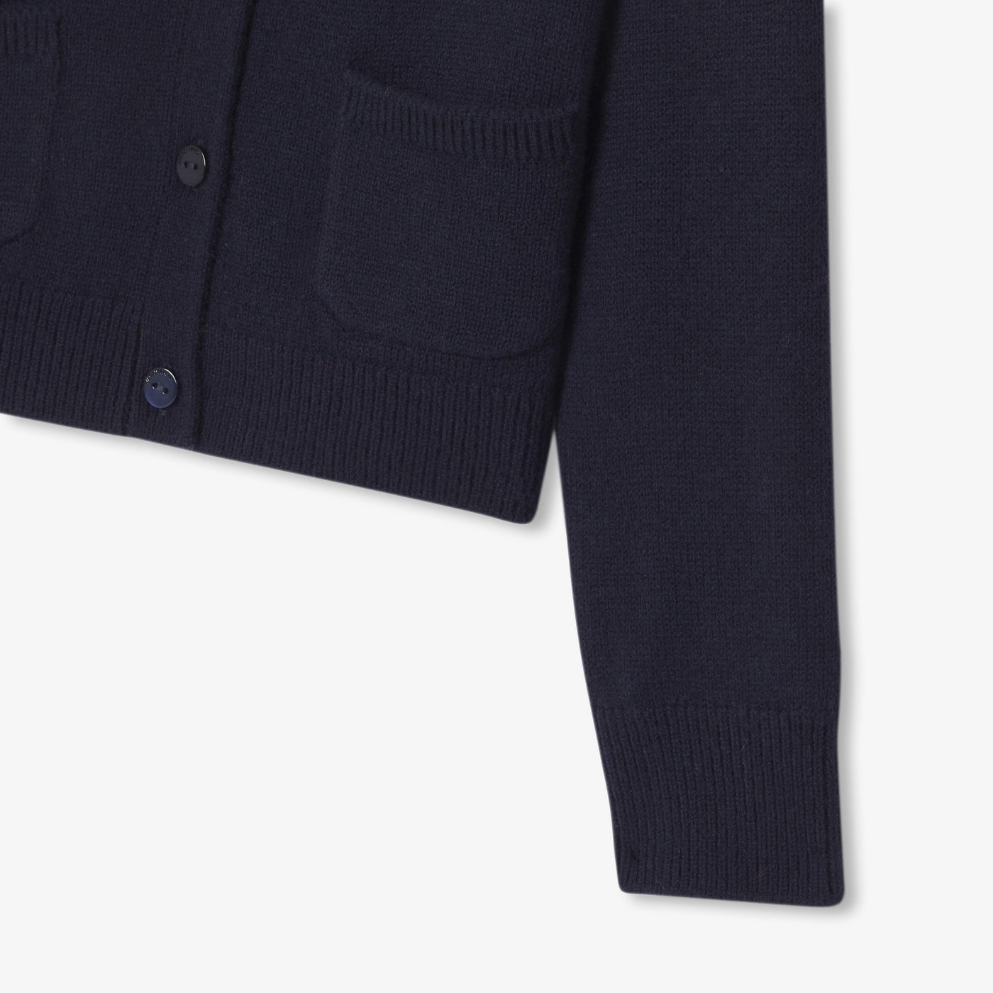 Girl wool and cashmere cardigan