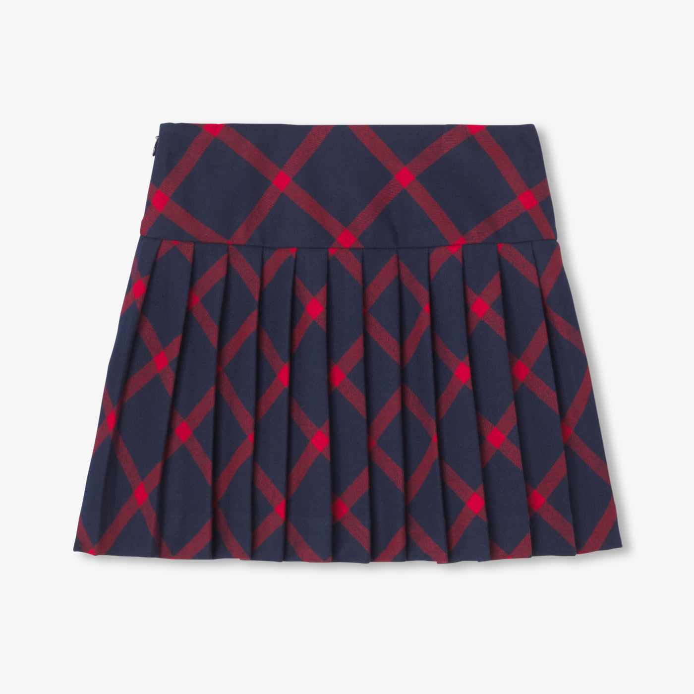 Girl plaid skirt