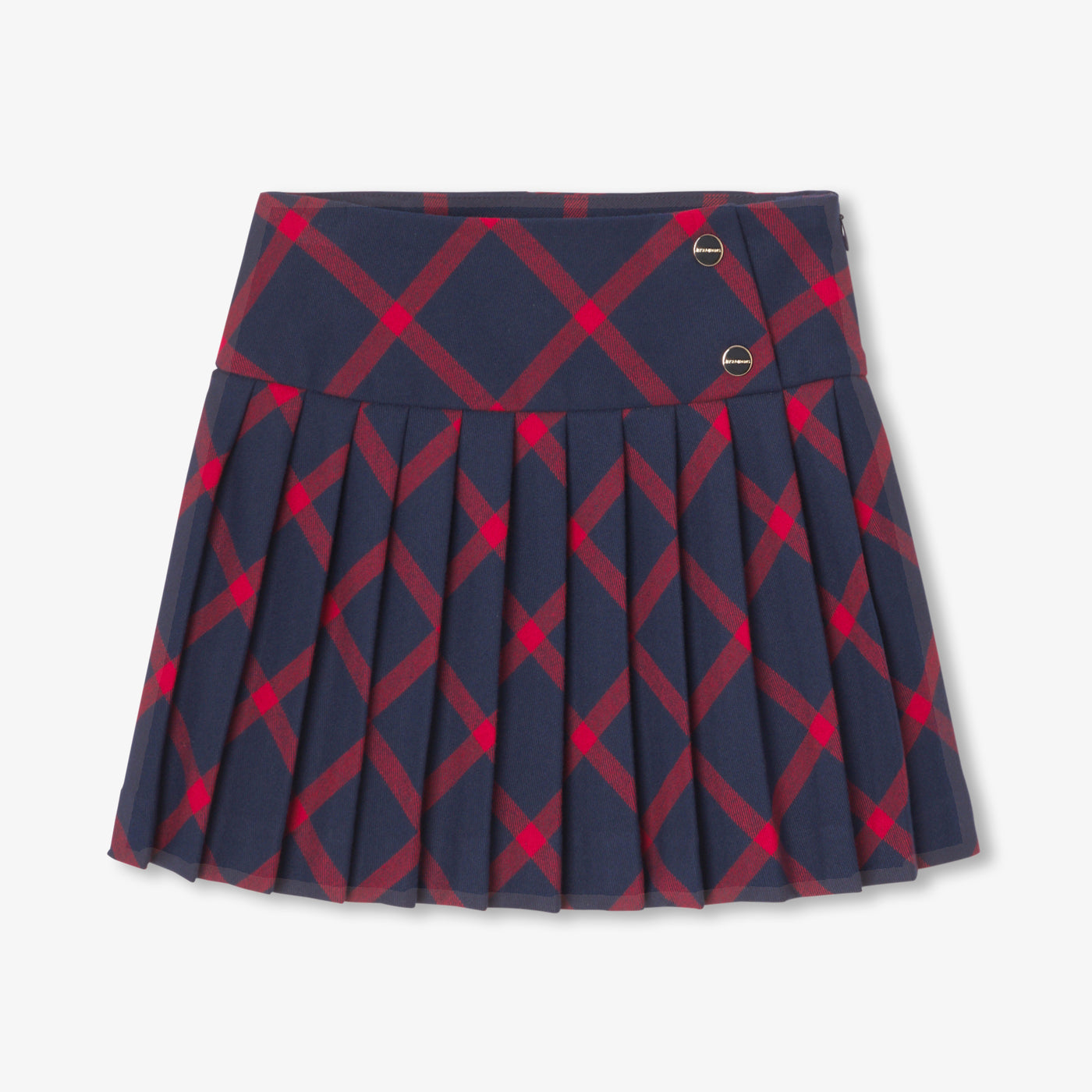 Girl plaid skirt