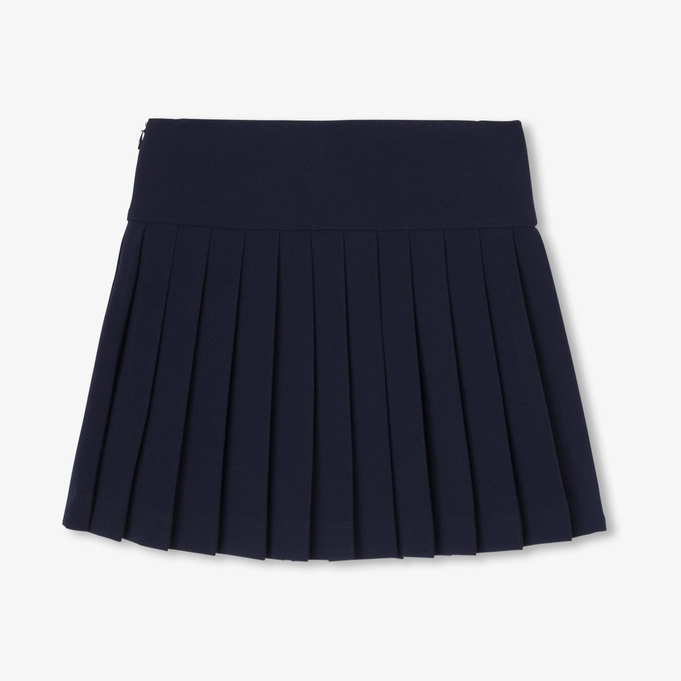Girl pleated crepe skirt