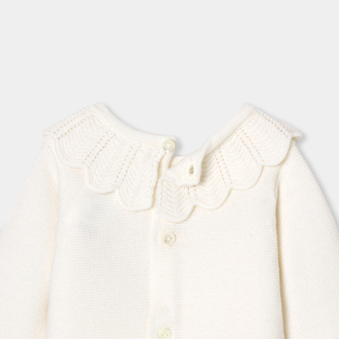 Baby girl wool set