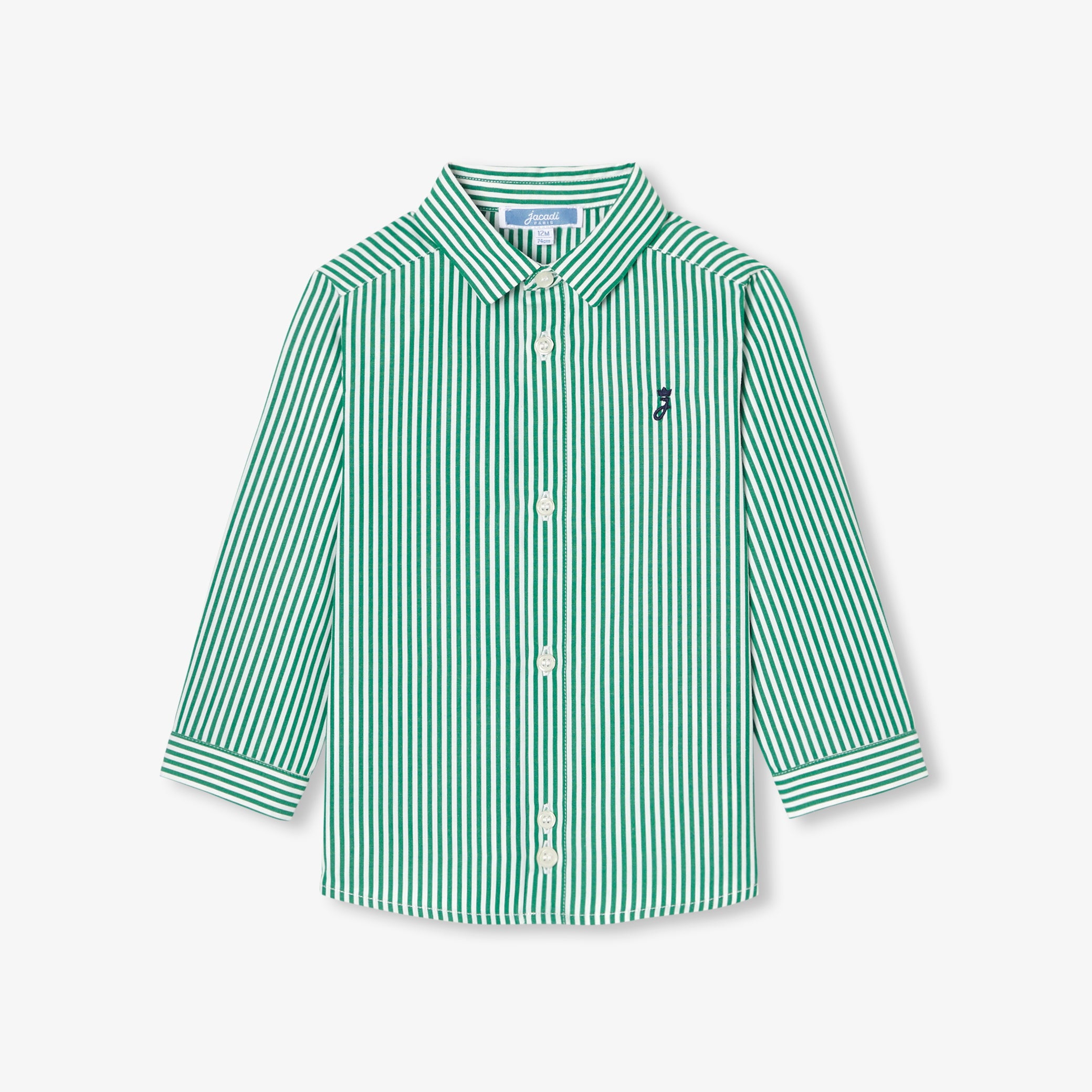 Baby boy shirt in poplin