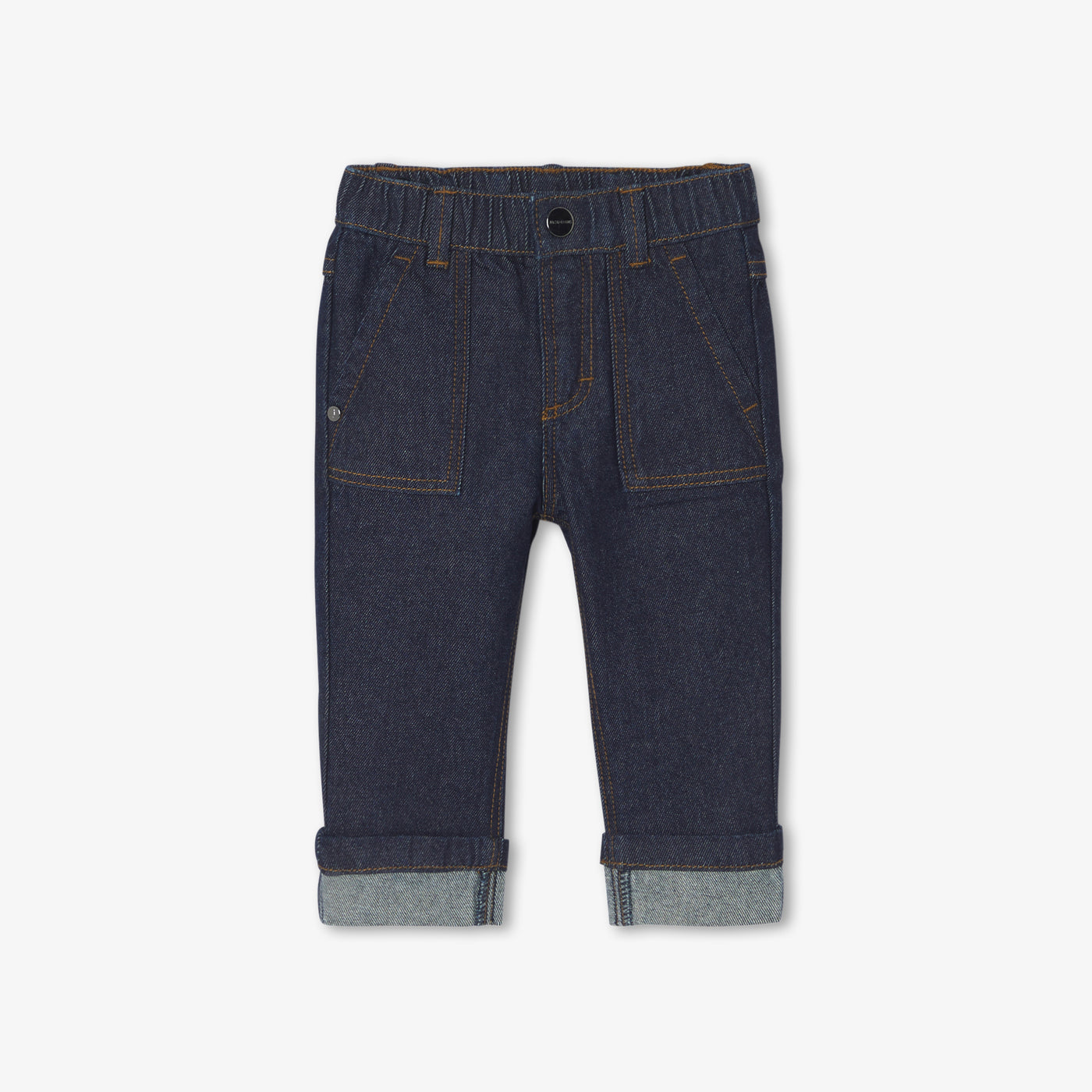 Baby boy cuffed jeans