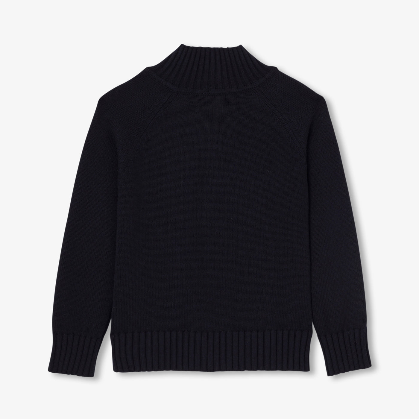 Boy sweater with trucker collar