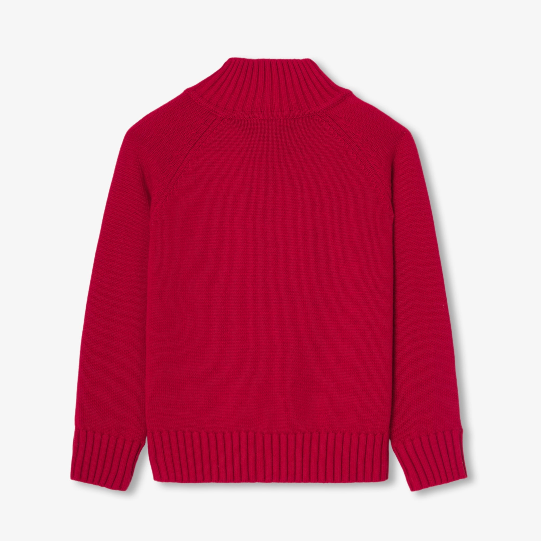 Boy sweater with trucker collar