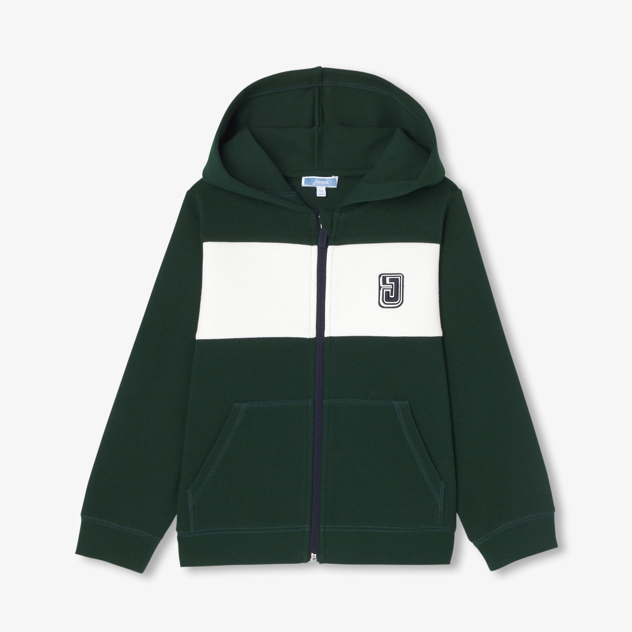 Boy zip-up sweatshirt