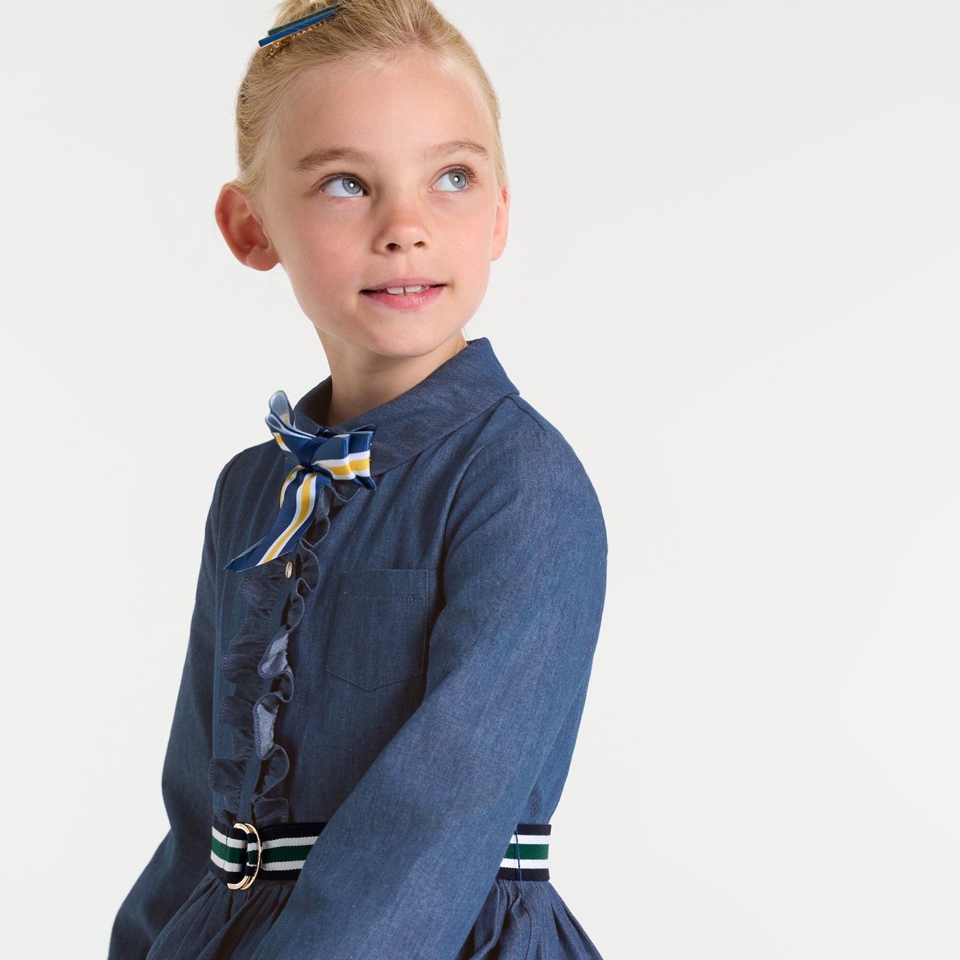 Girl denim dress