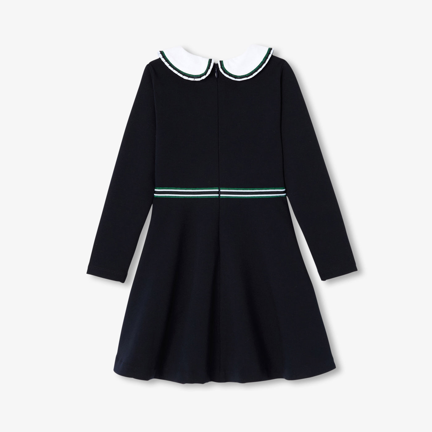 Girl dress in milano knit