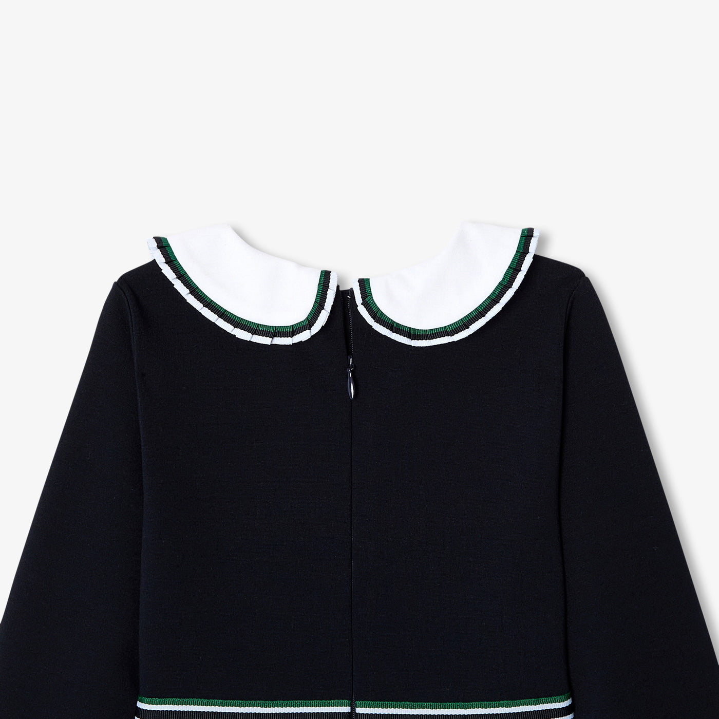 Girl dress in milano knit