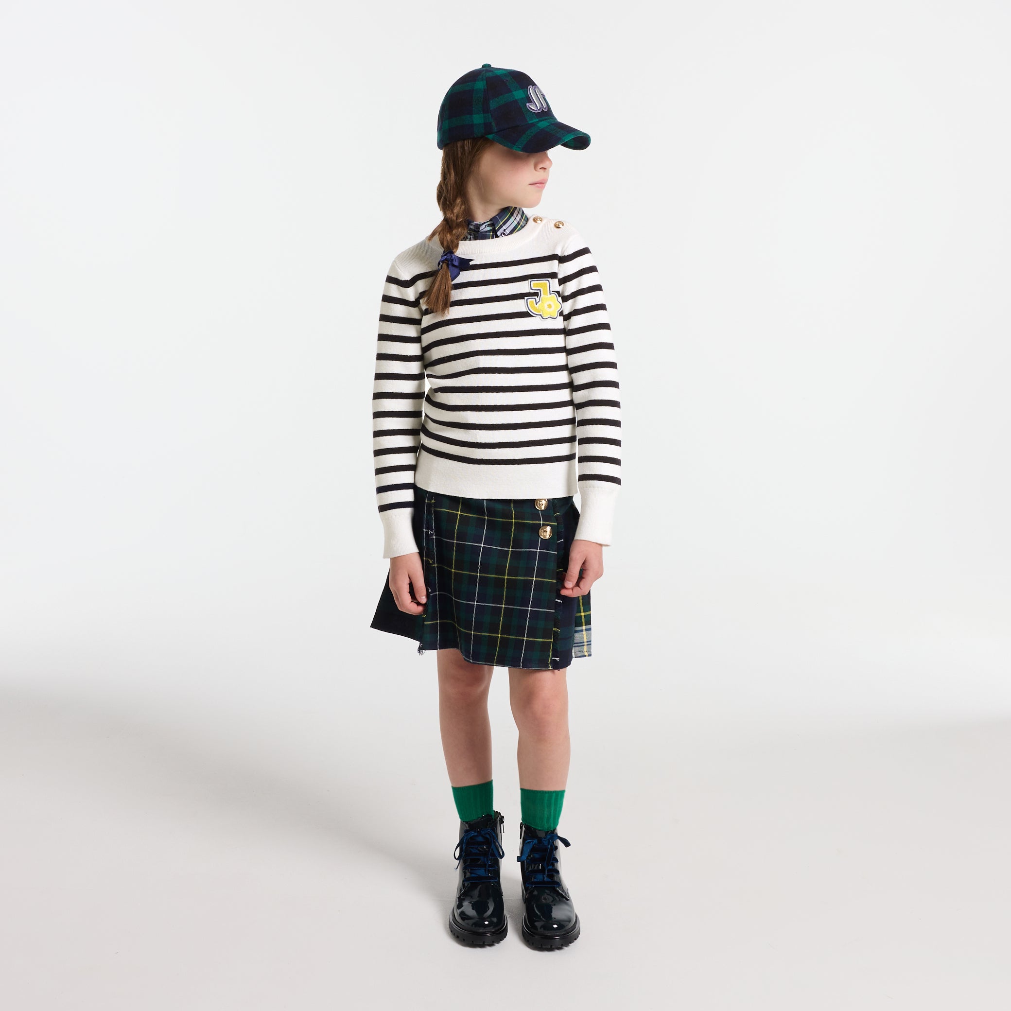 Girl tartan skirt