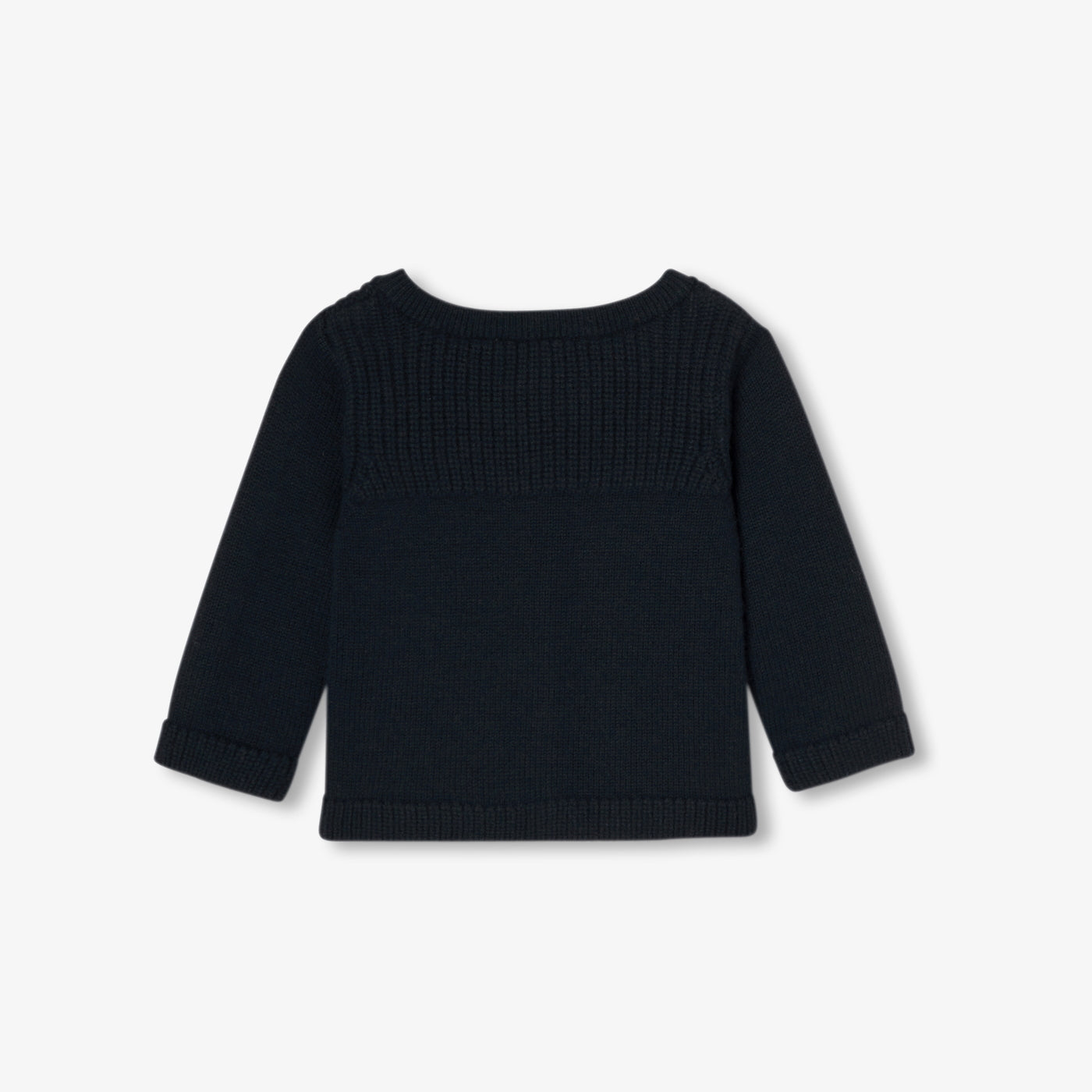 Baby boy jersey cardigan