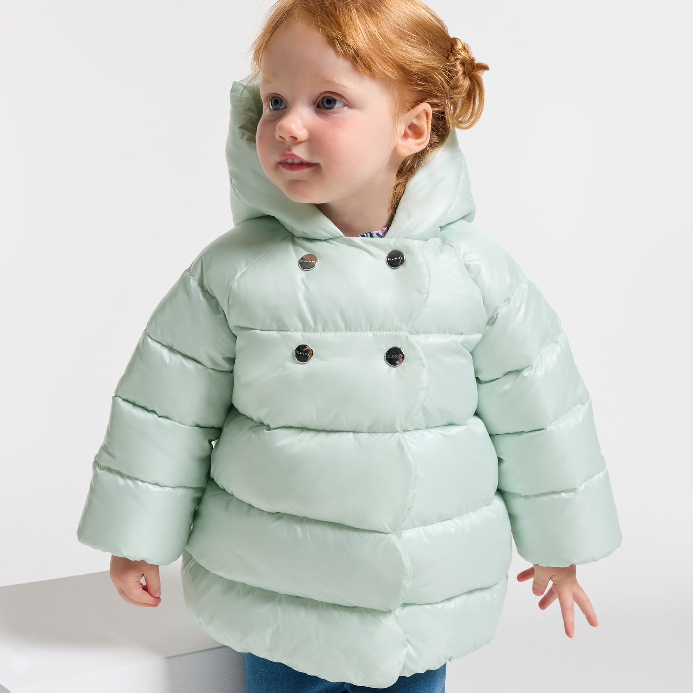Baby girl padded jacket