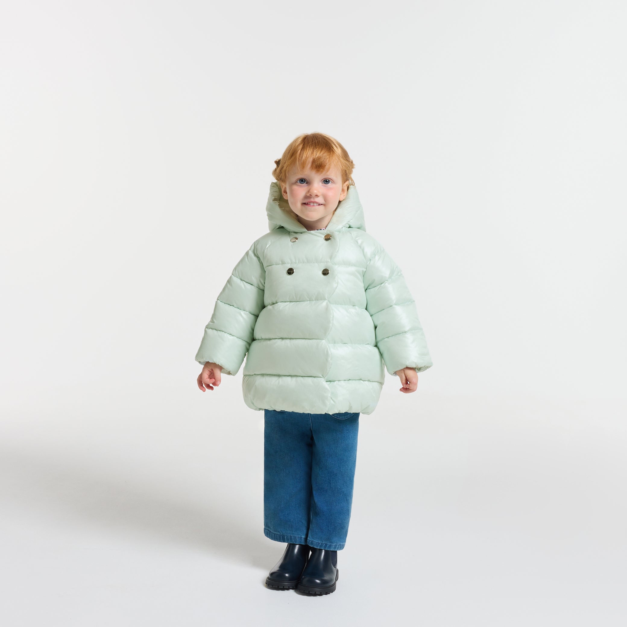 Baby girl padded jacket