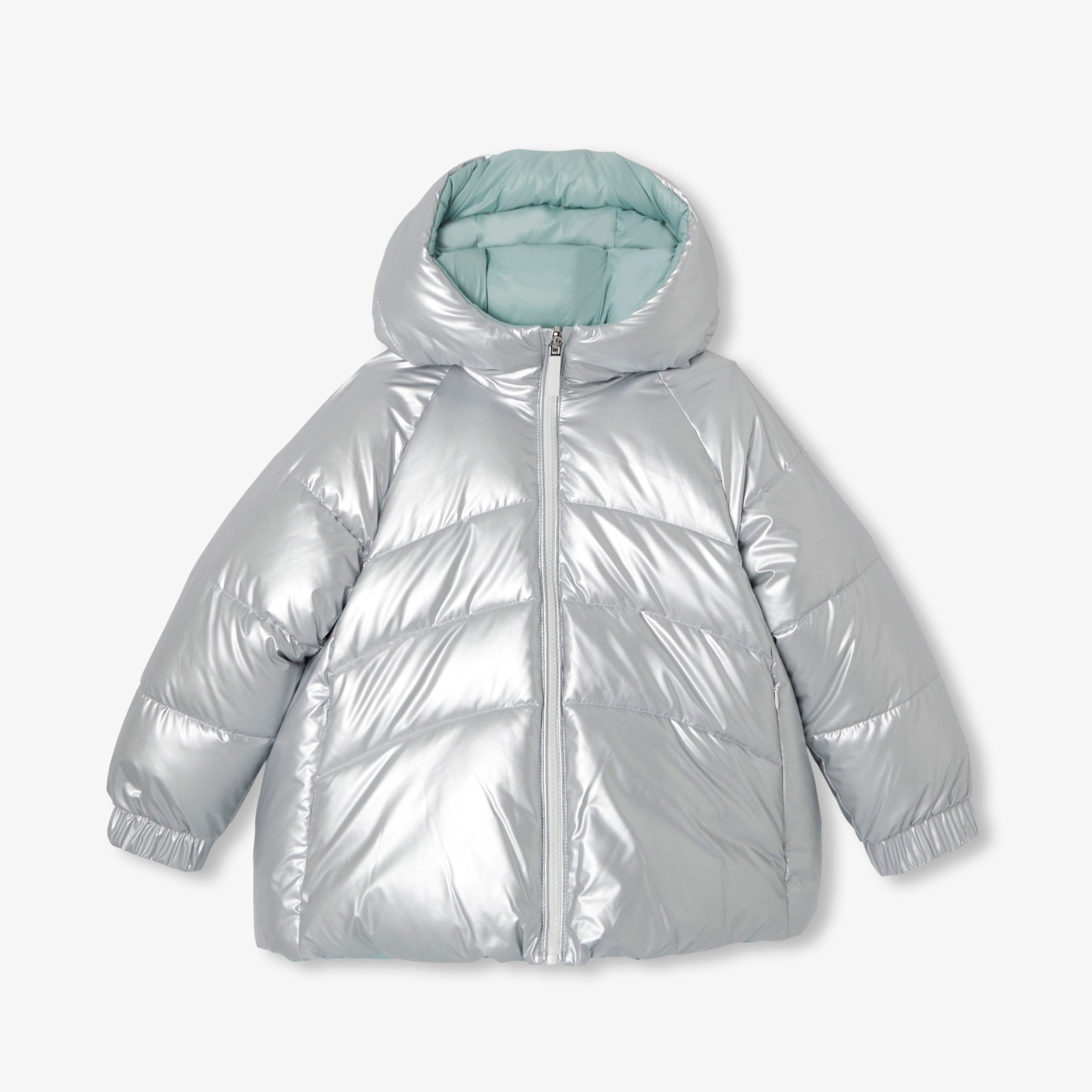 Girl reversible padded jacket