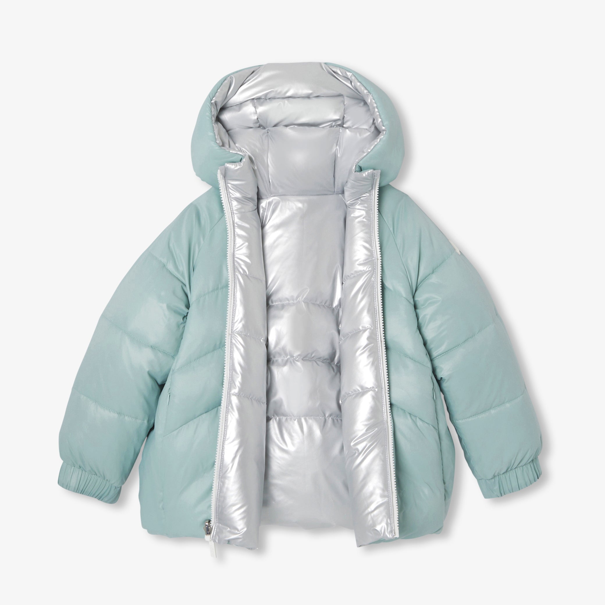 Girl reversible padded jacket