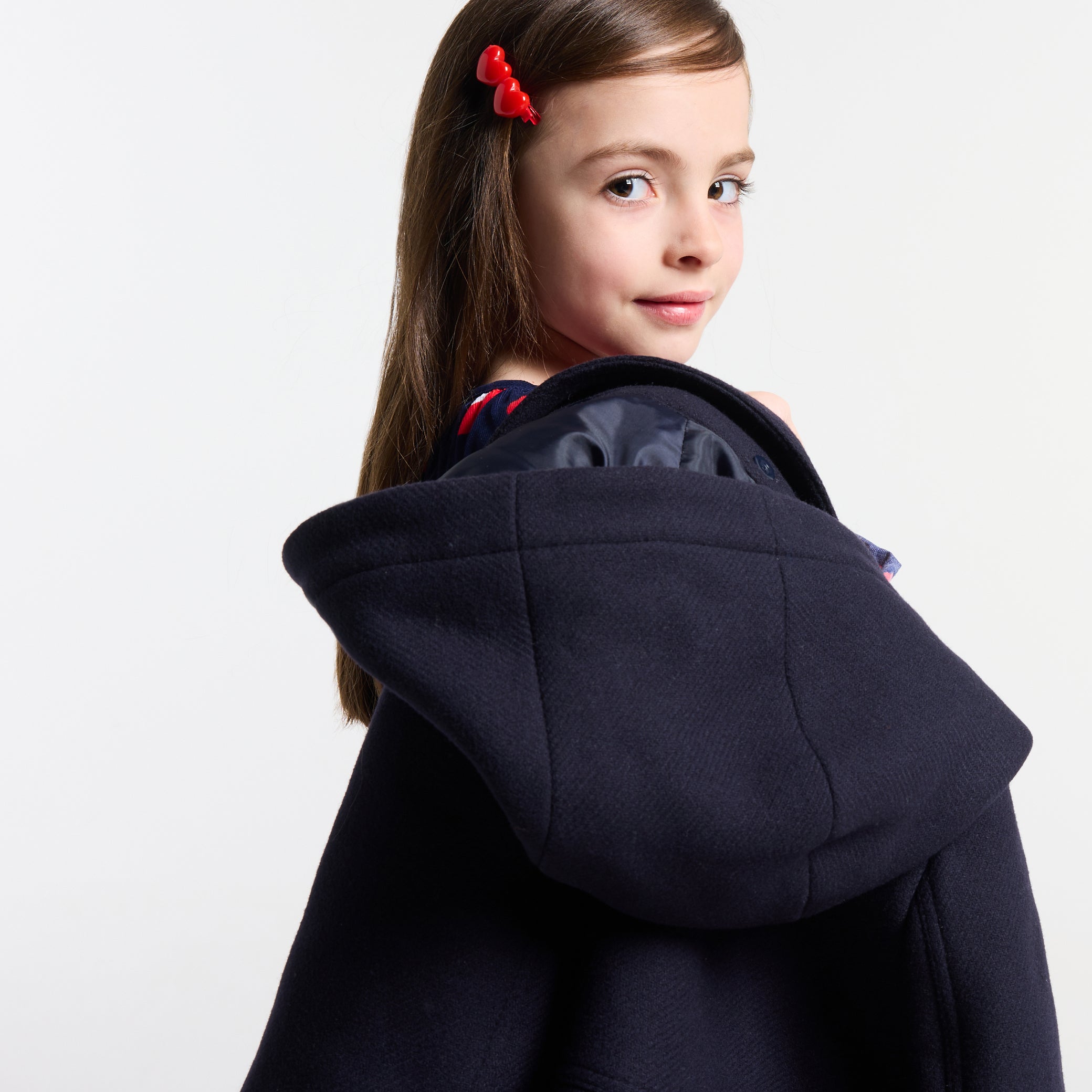 Girl wool coat
