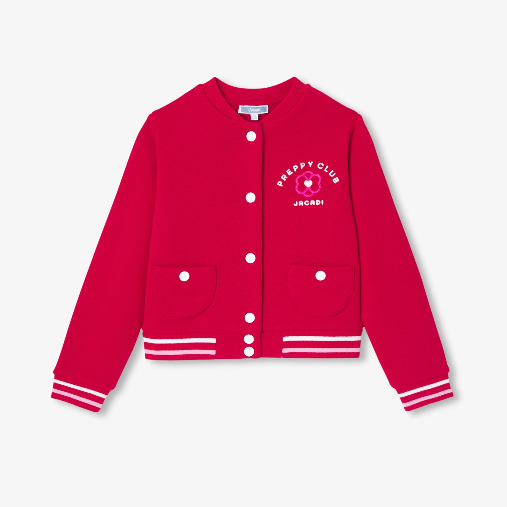 Girl fleece Varsity jacket