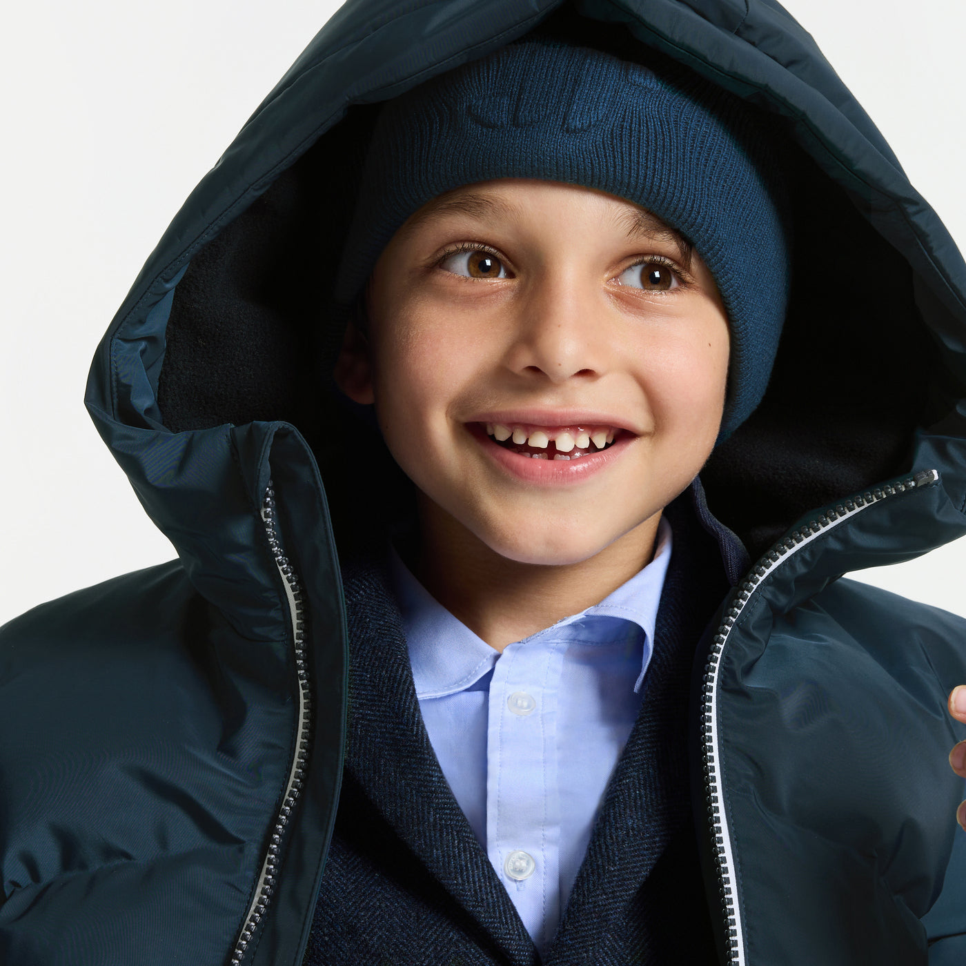 Boy hooded jacket