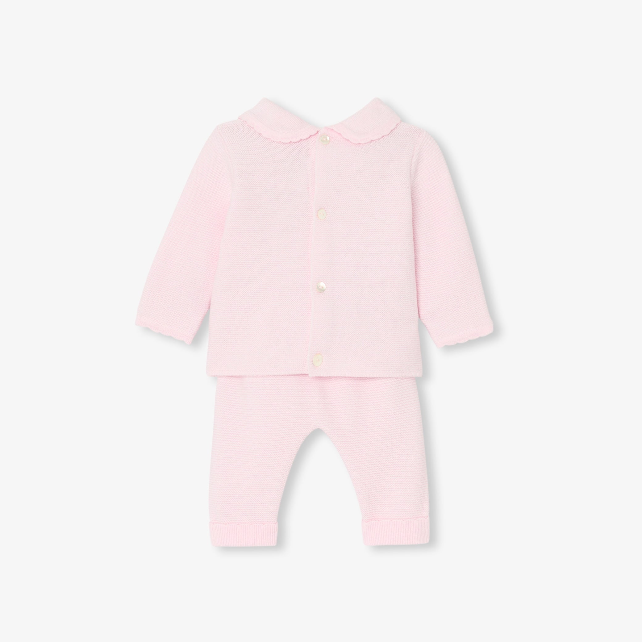 Baby girl wool set