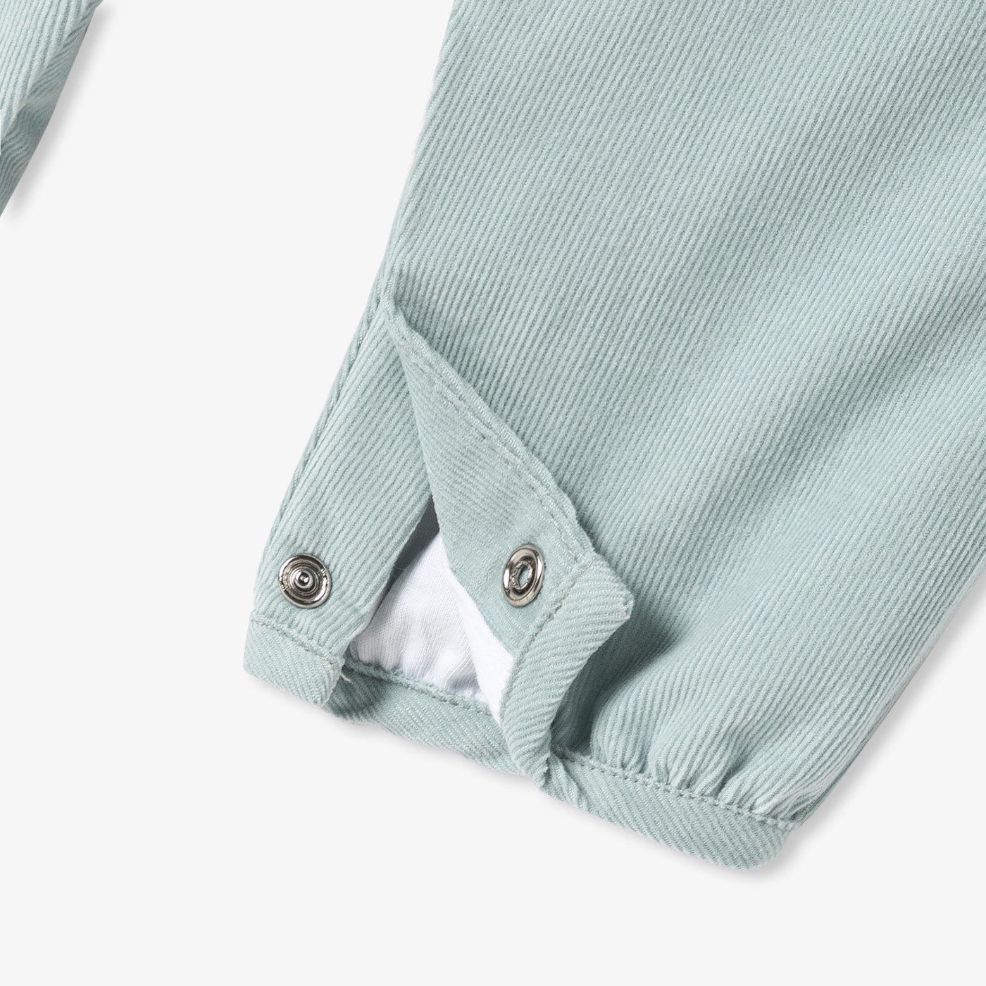 Baby girl velvet overalls