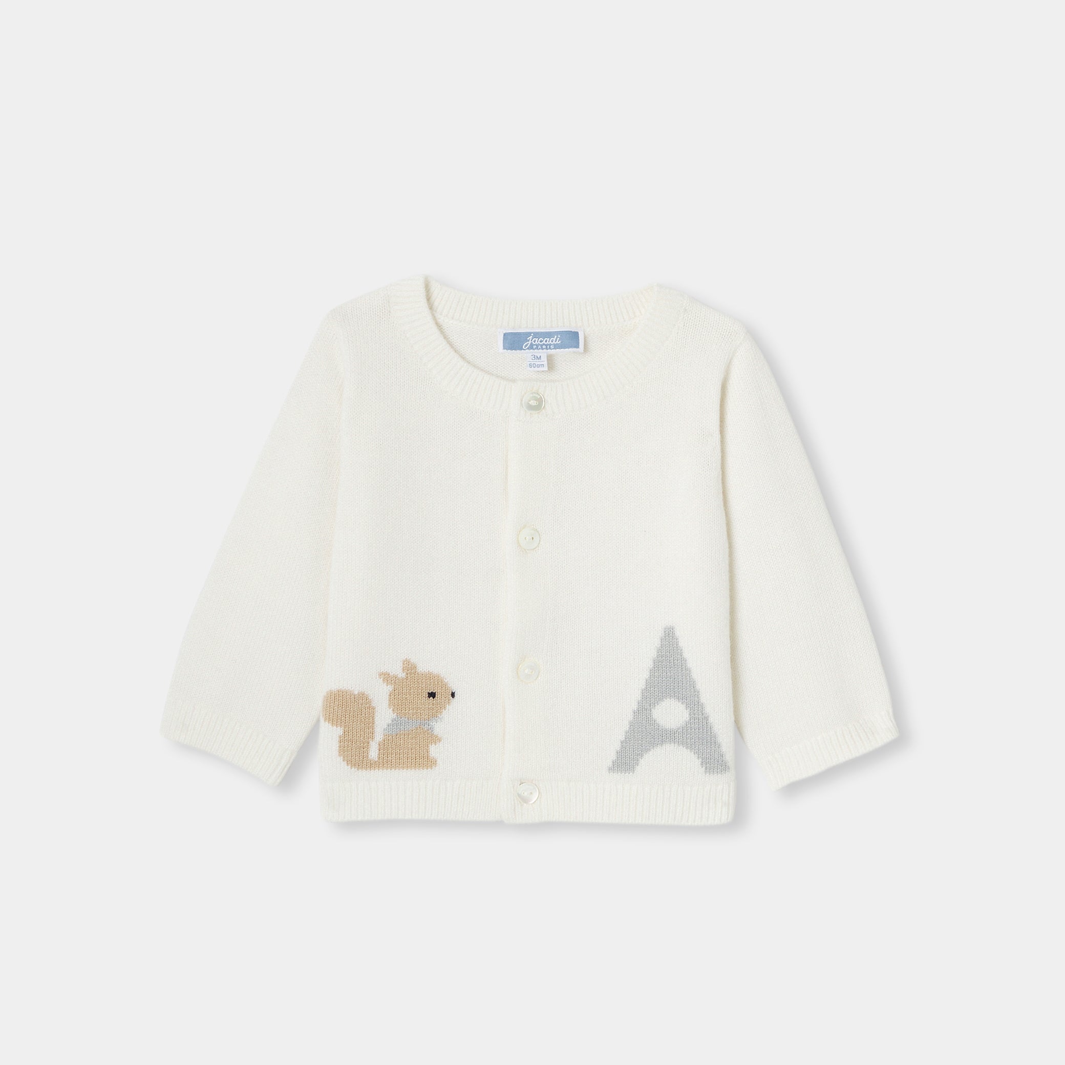 Baby boy jersey cardigan