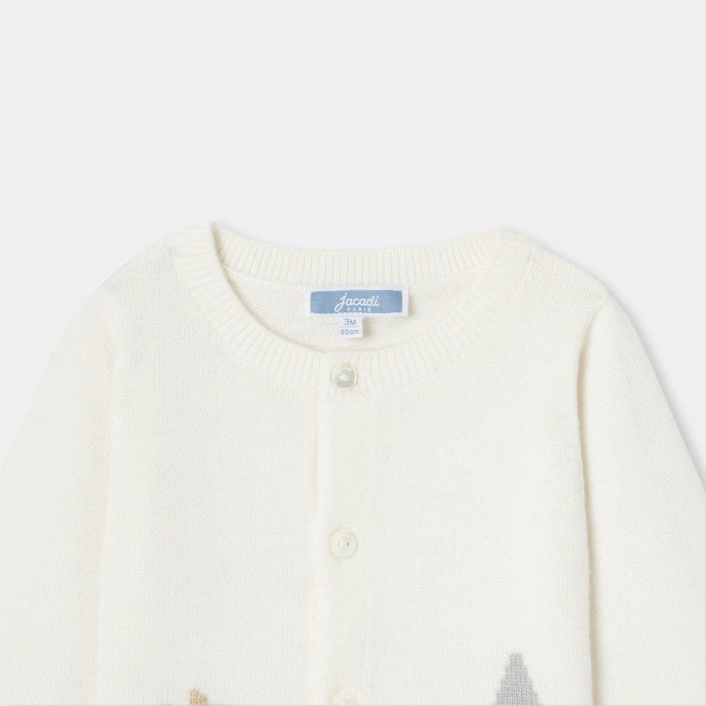 Baby boy jersey cardigan