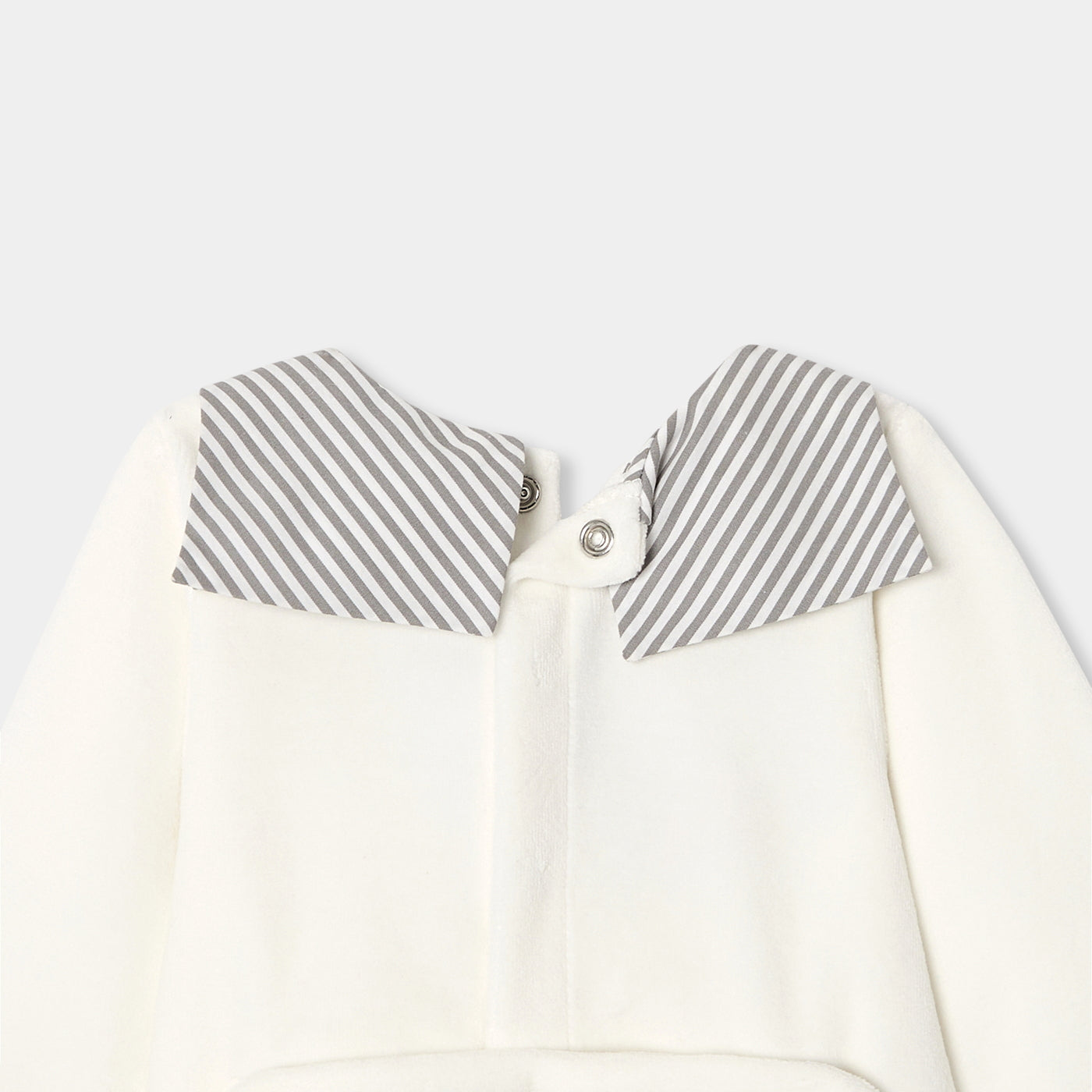 Baby boy velvet pyjamas