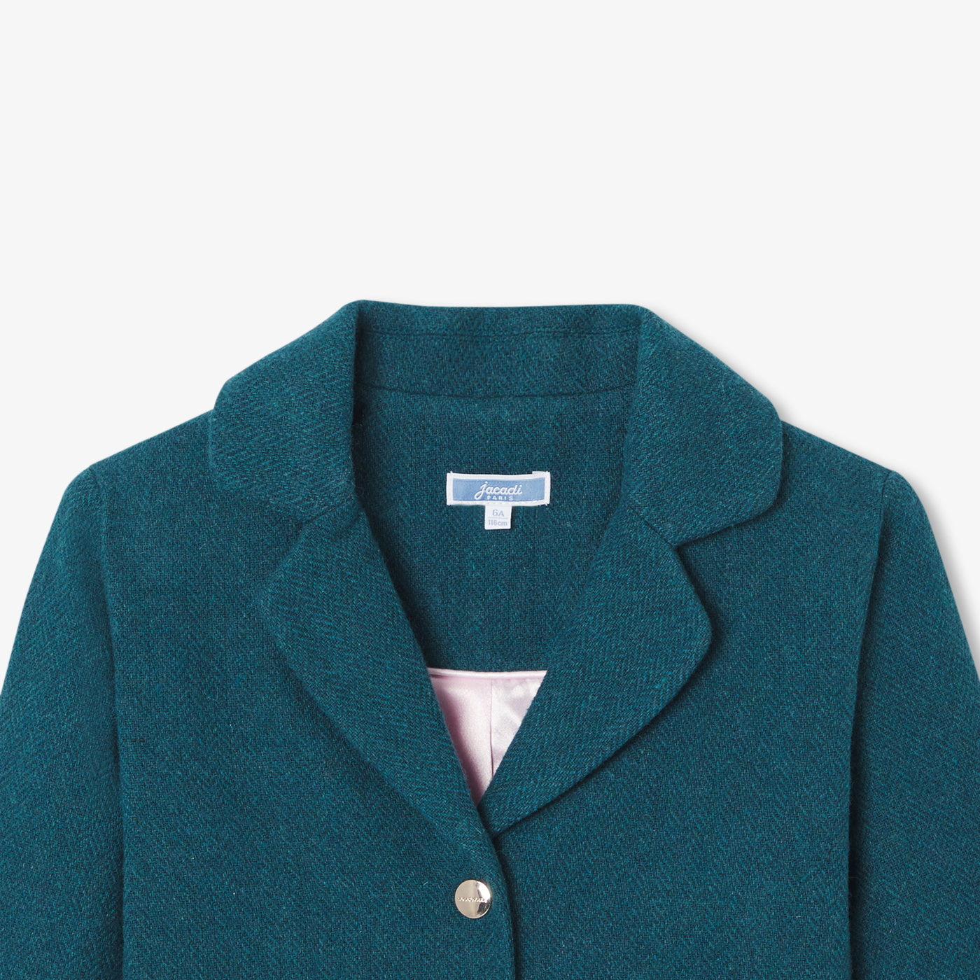 Girl herringbone blazer