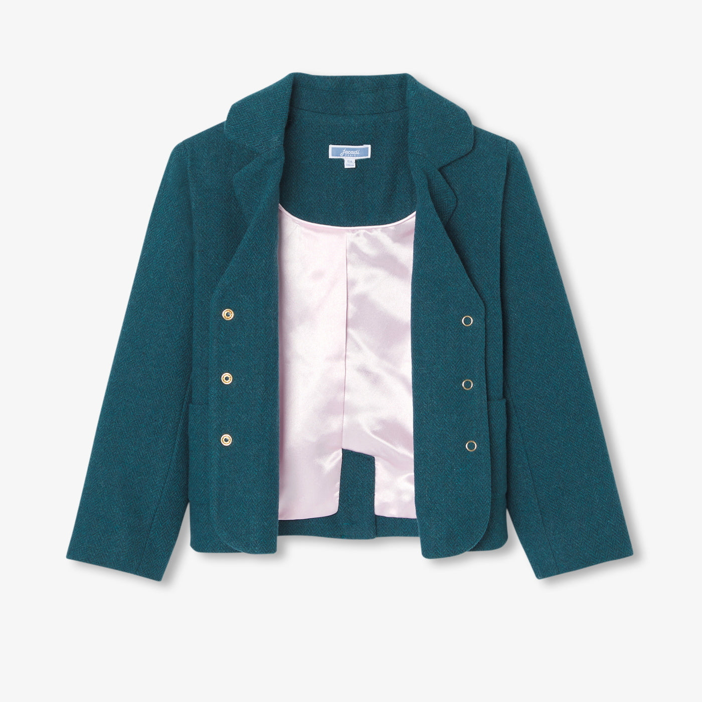 Girl herringbone blazer