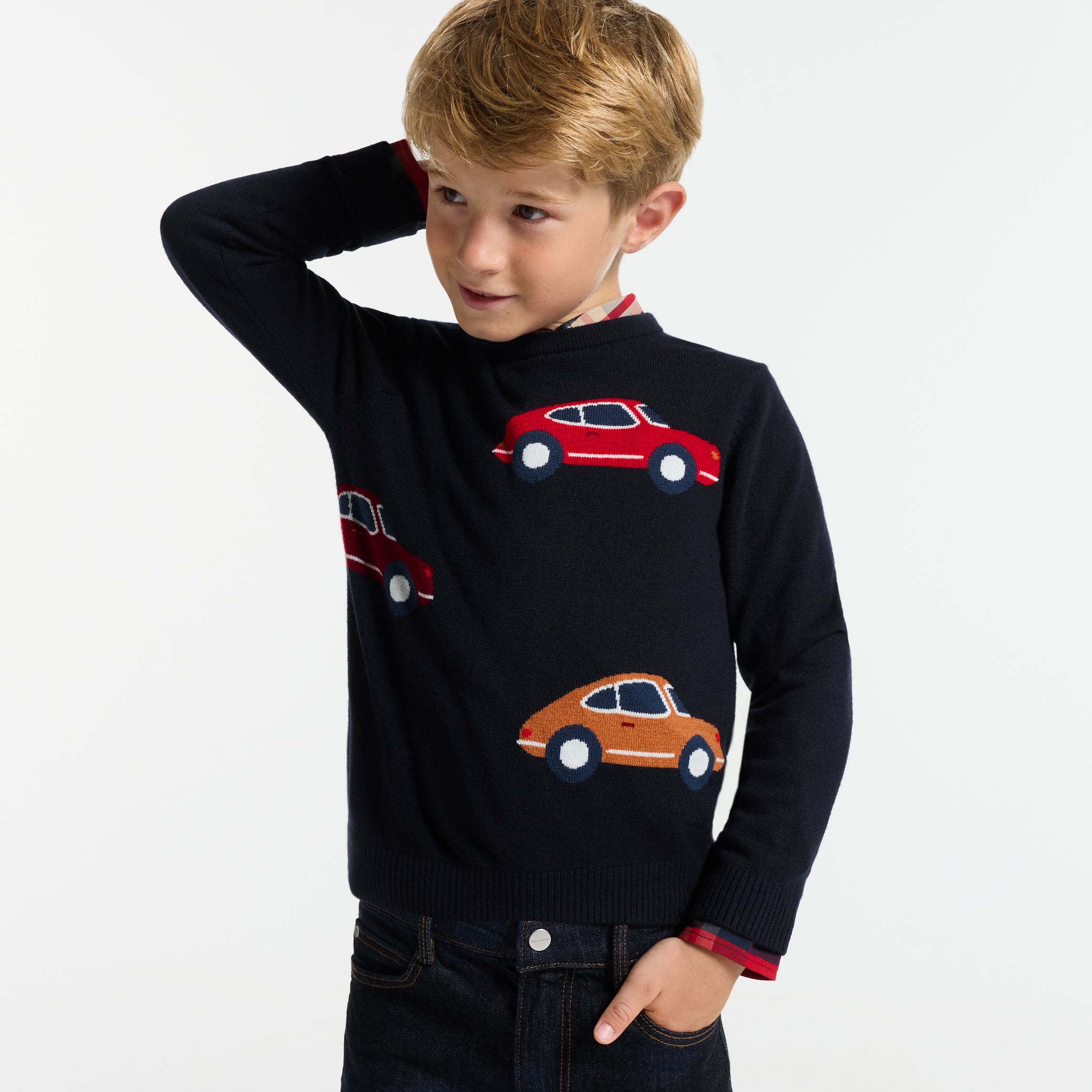 Boy wool sweater