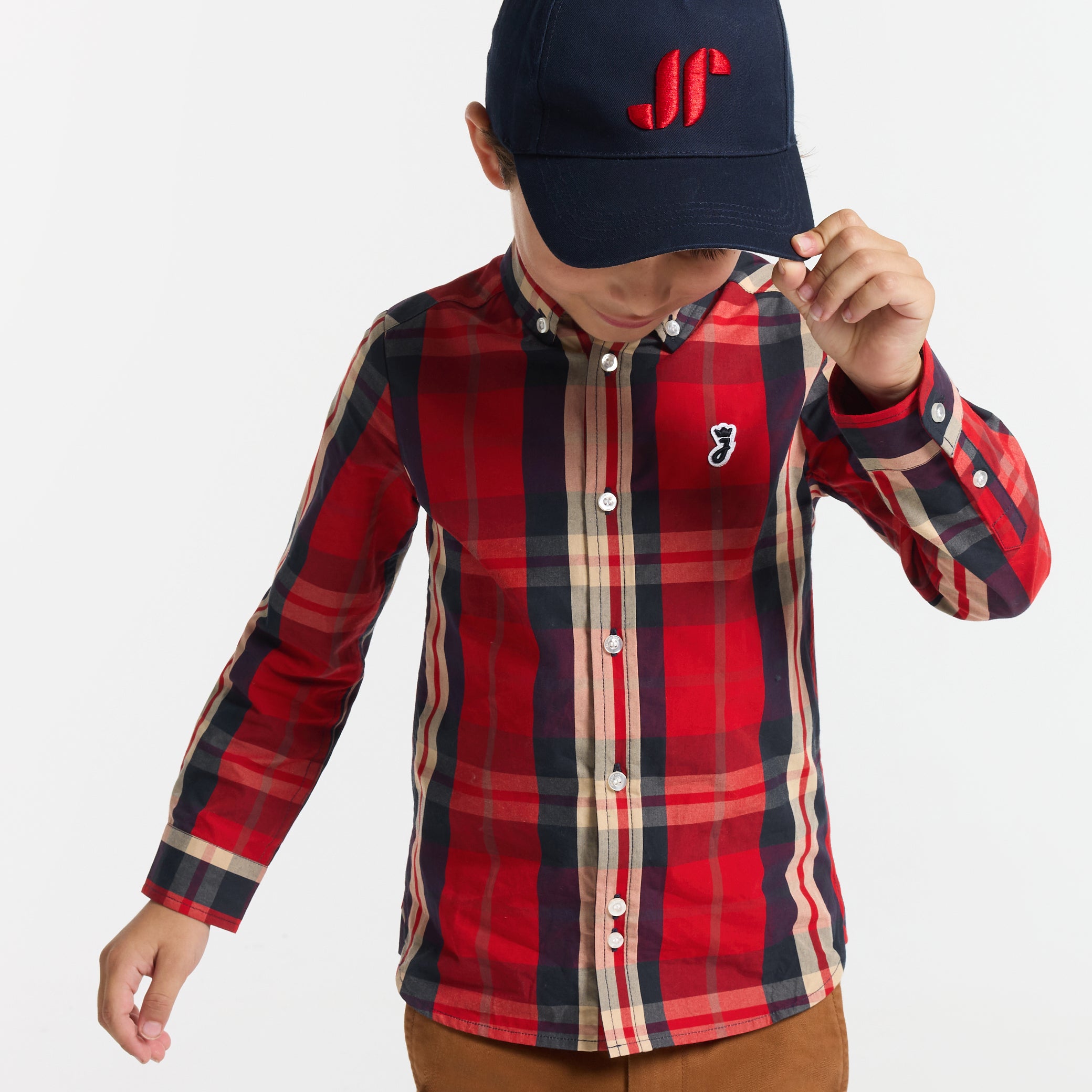 Boy tartan shirt