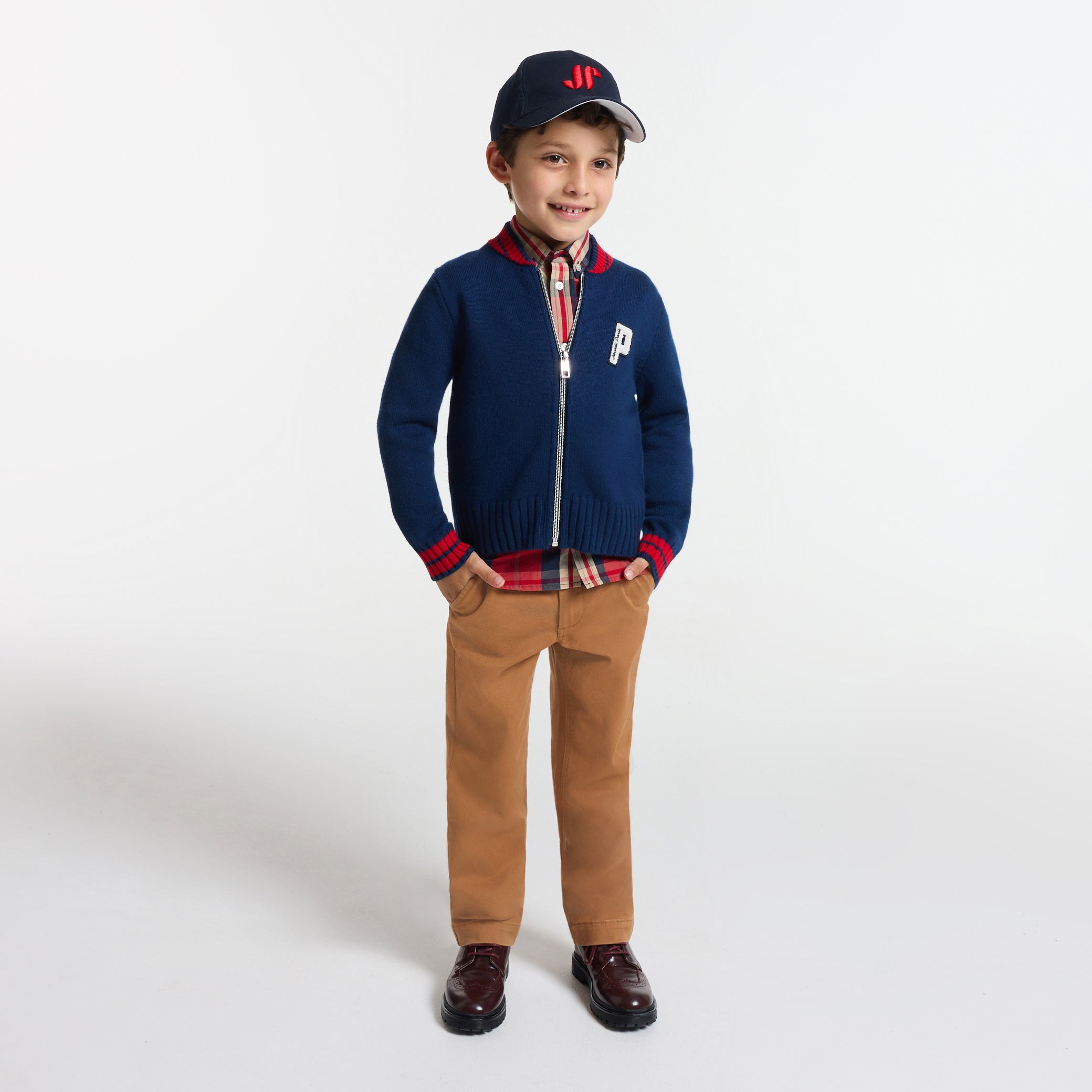 Boy twill pants