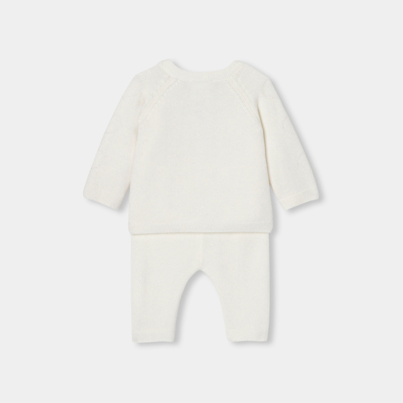 Baby girl knitwear set