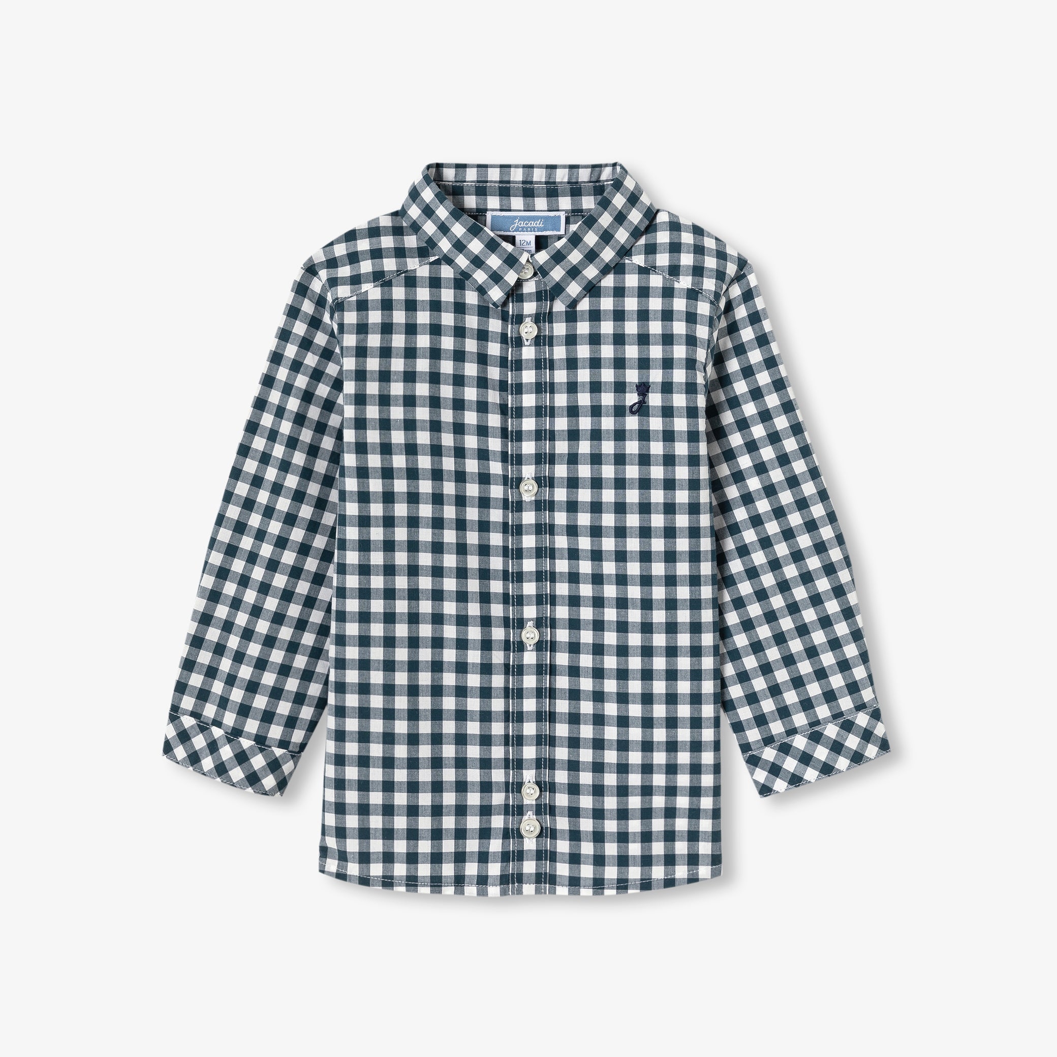 Baby boy gingham shirt