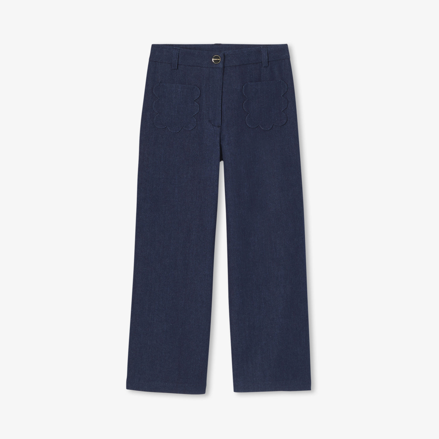 Girl wide-leg jeans