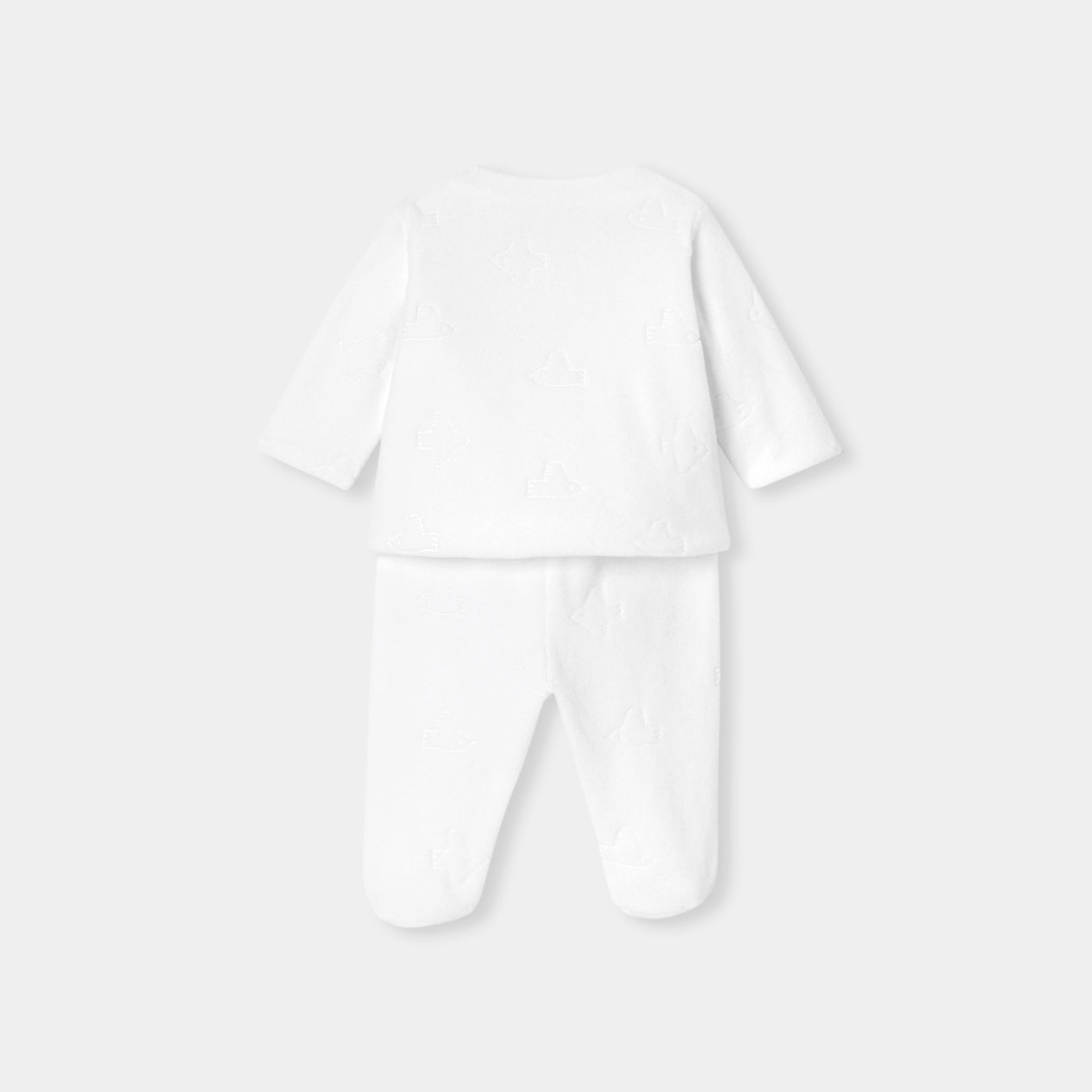 Baby velvet comfort set