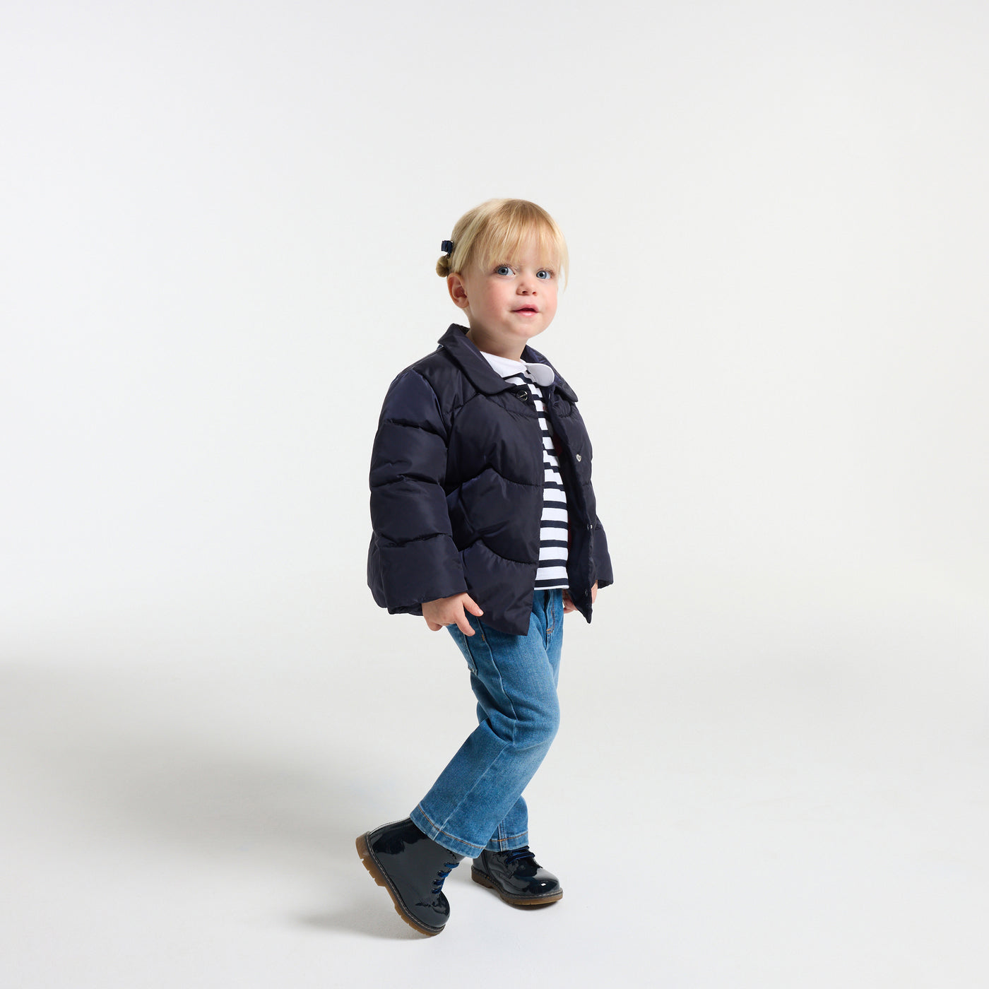 Baby girl mid-season padded jacket