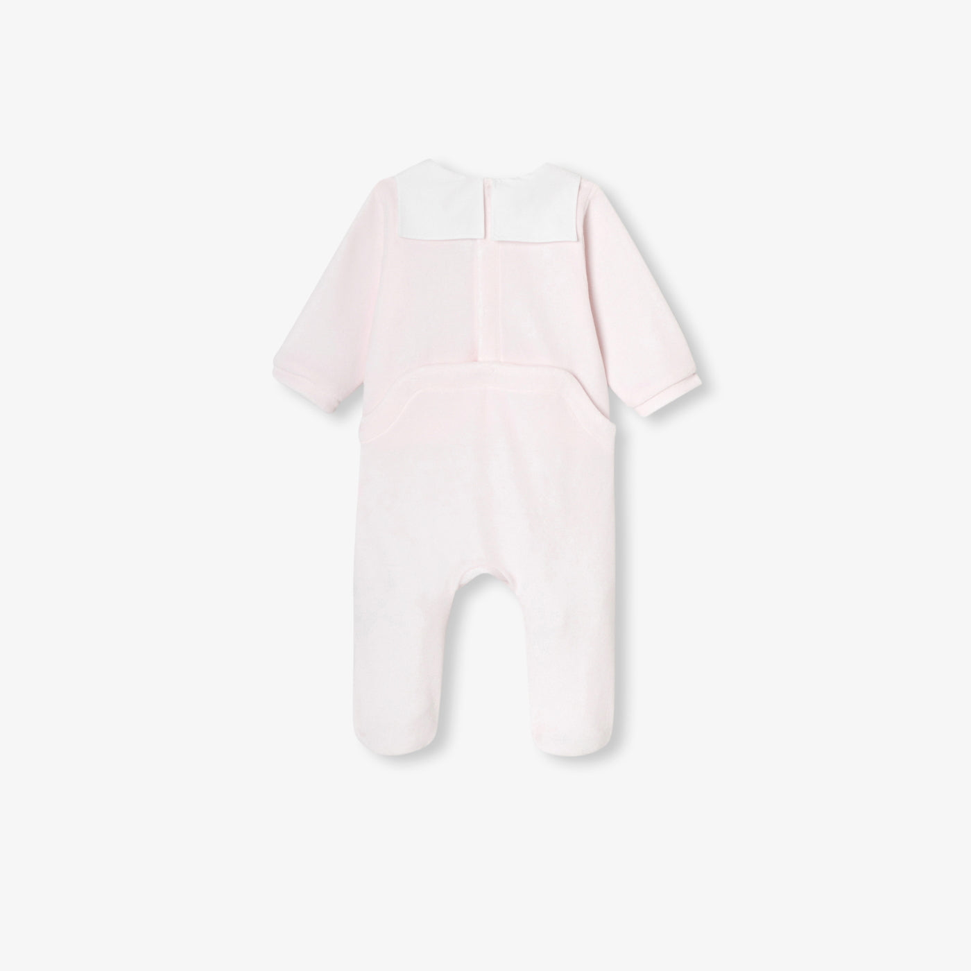 Baby girl velvet pyjamas