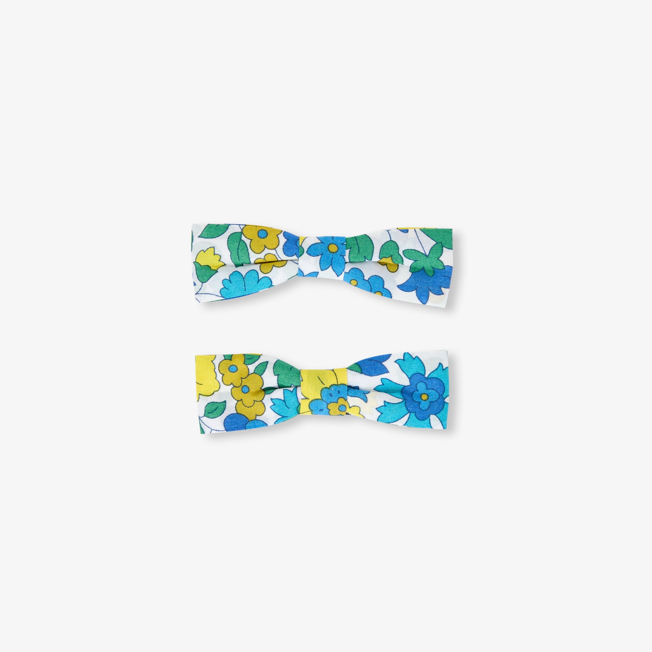 Girl hair clips duo in Liberty fabric