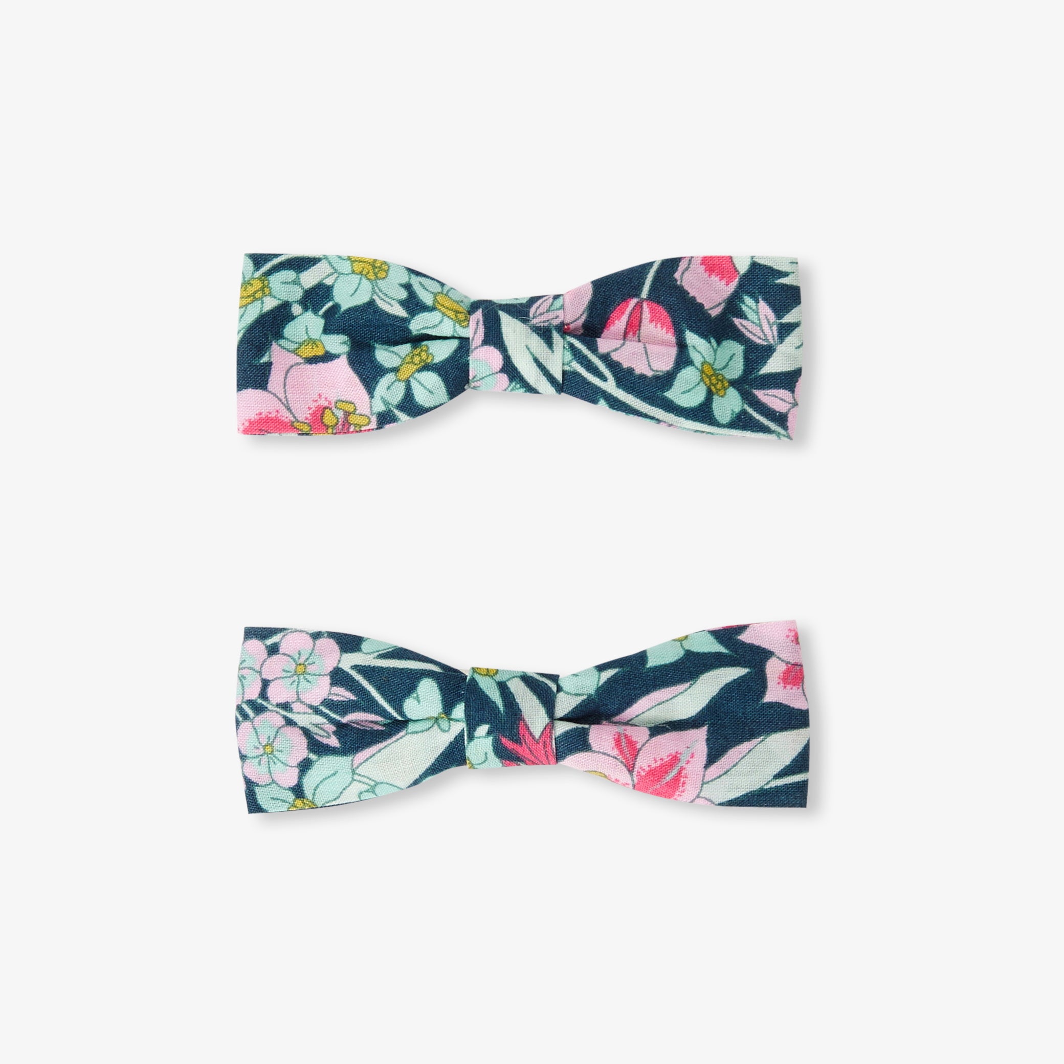 Girl hair clips duo in Liberty fabric