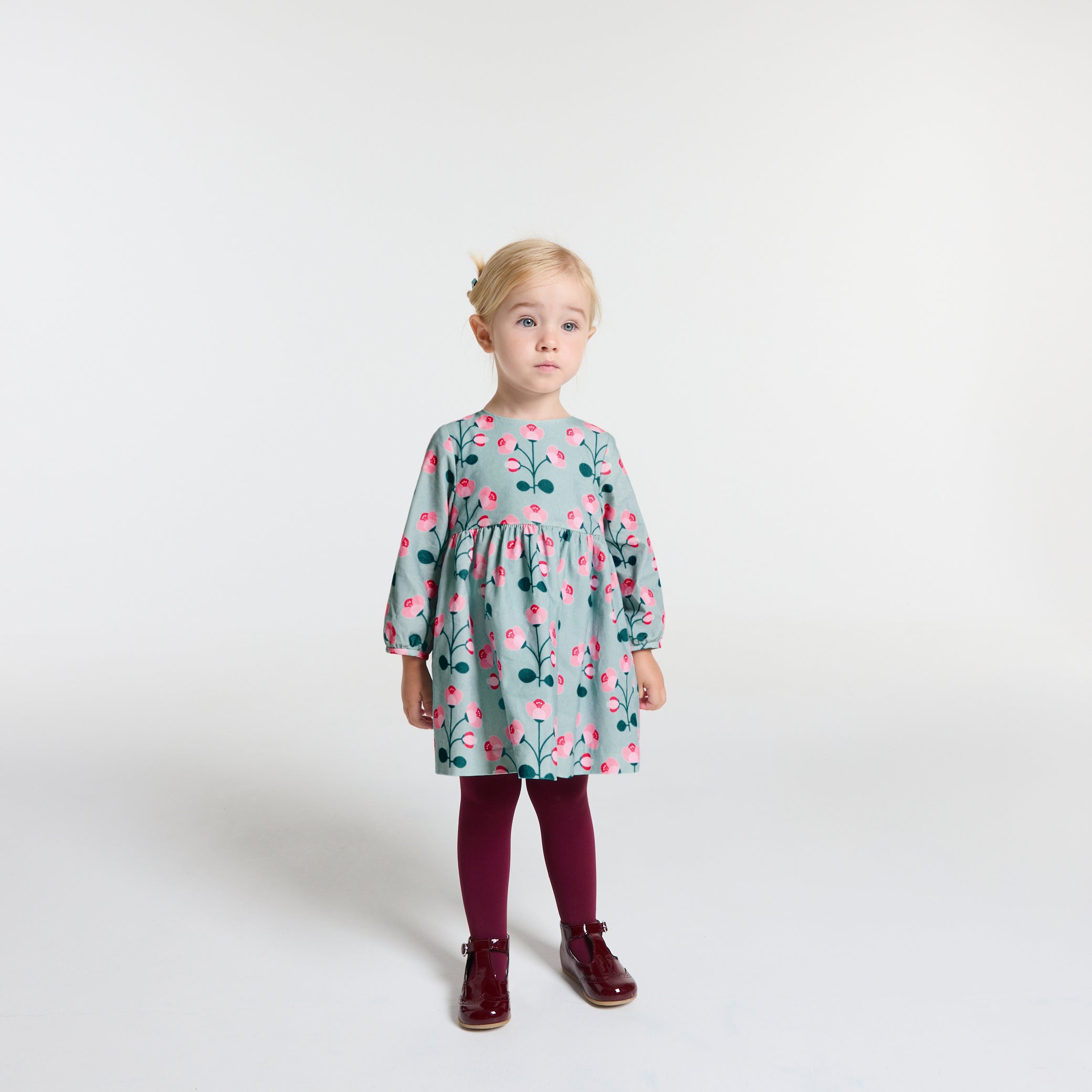Baby girl velvet dress