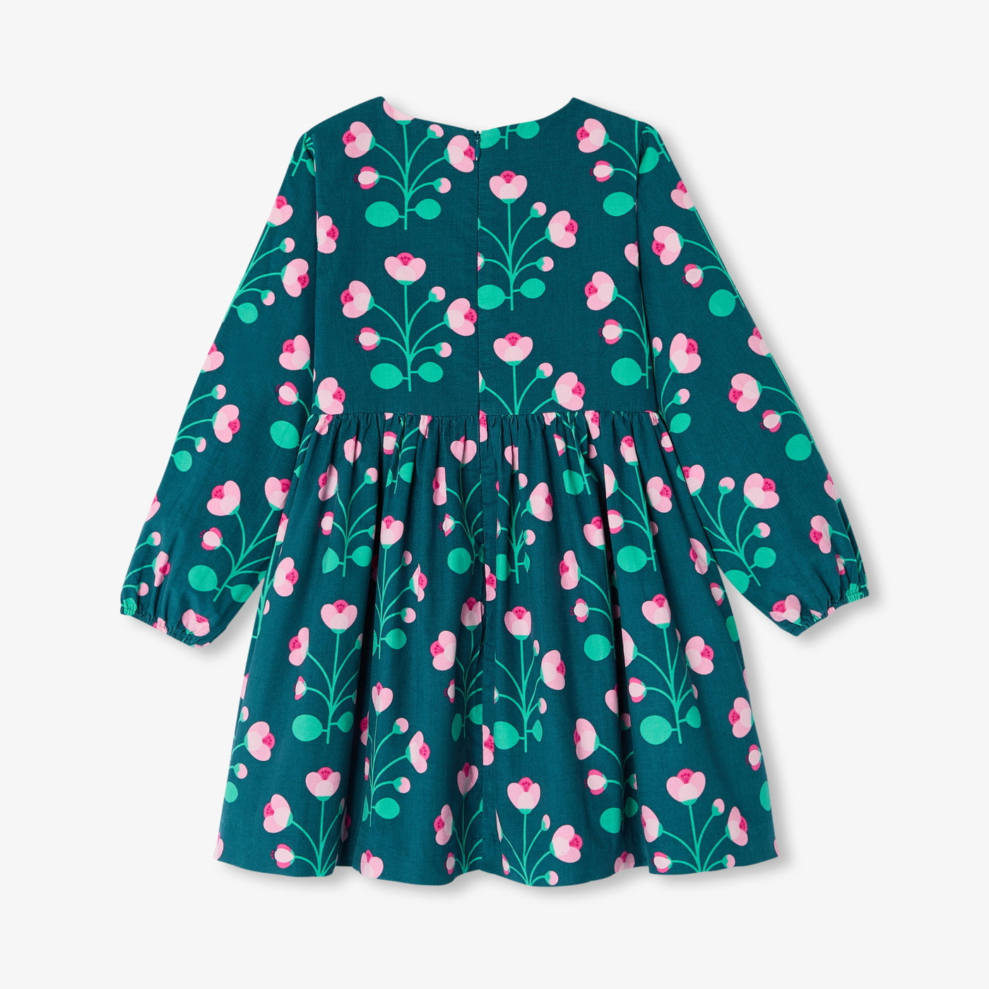 Girl dress in milleraies velvet